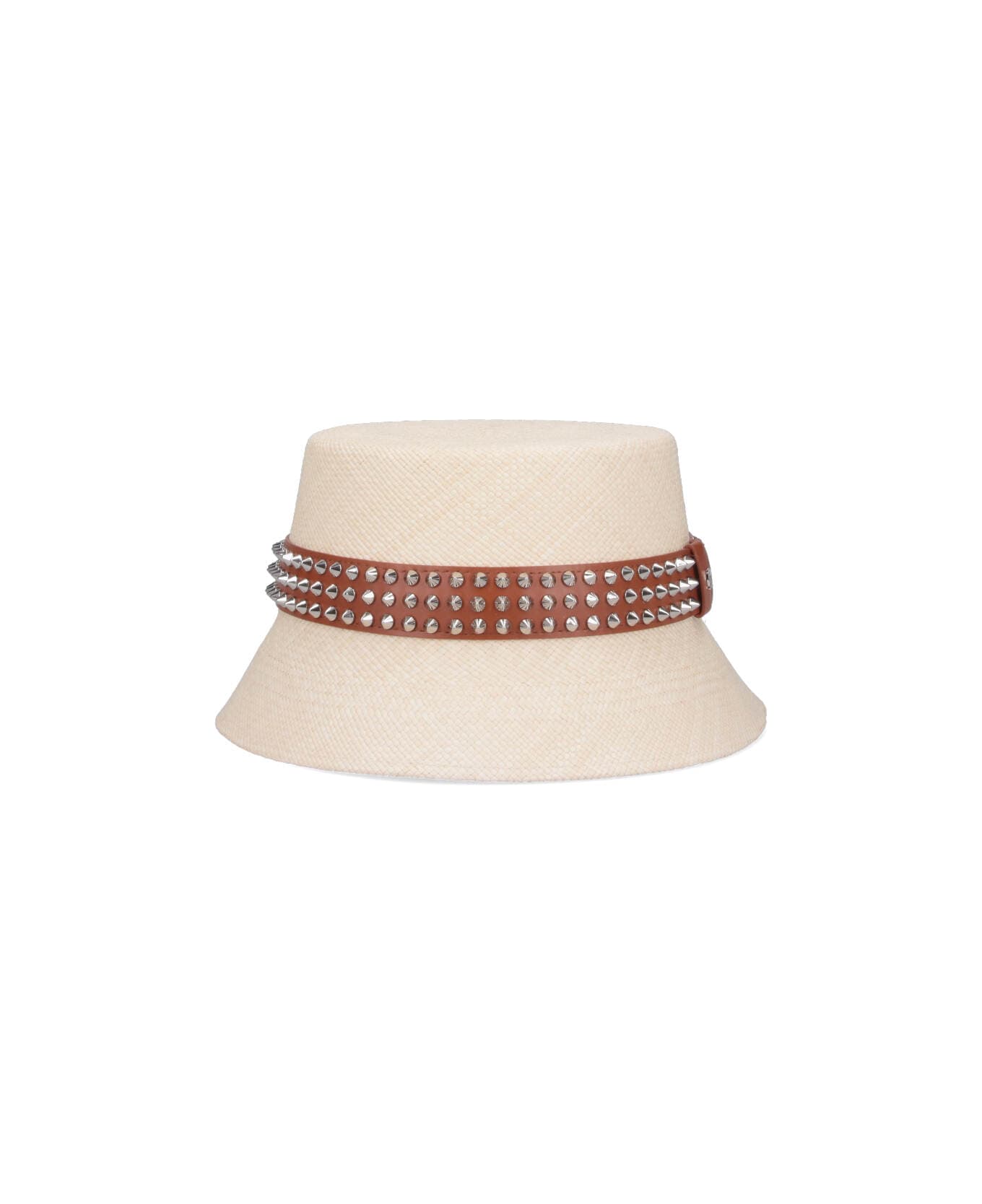 Christian Louboutin 
bobino Spikes
 Panama Bucket Hat - Beige