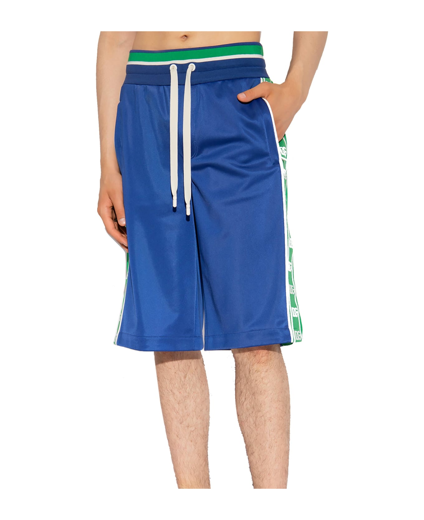 Dolce & Gabbana Logo Shorts - Blue