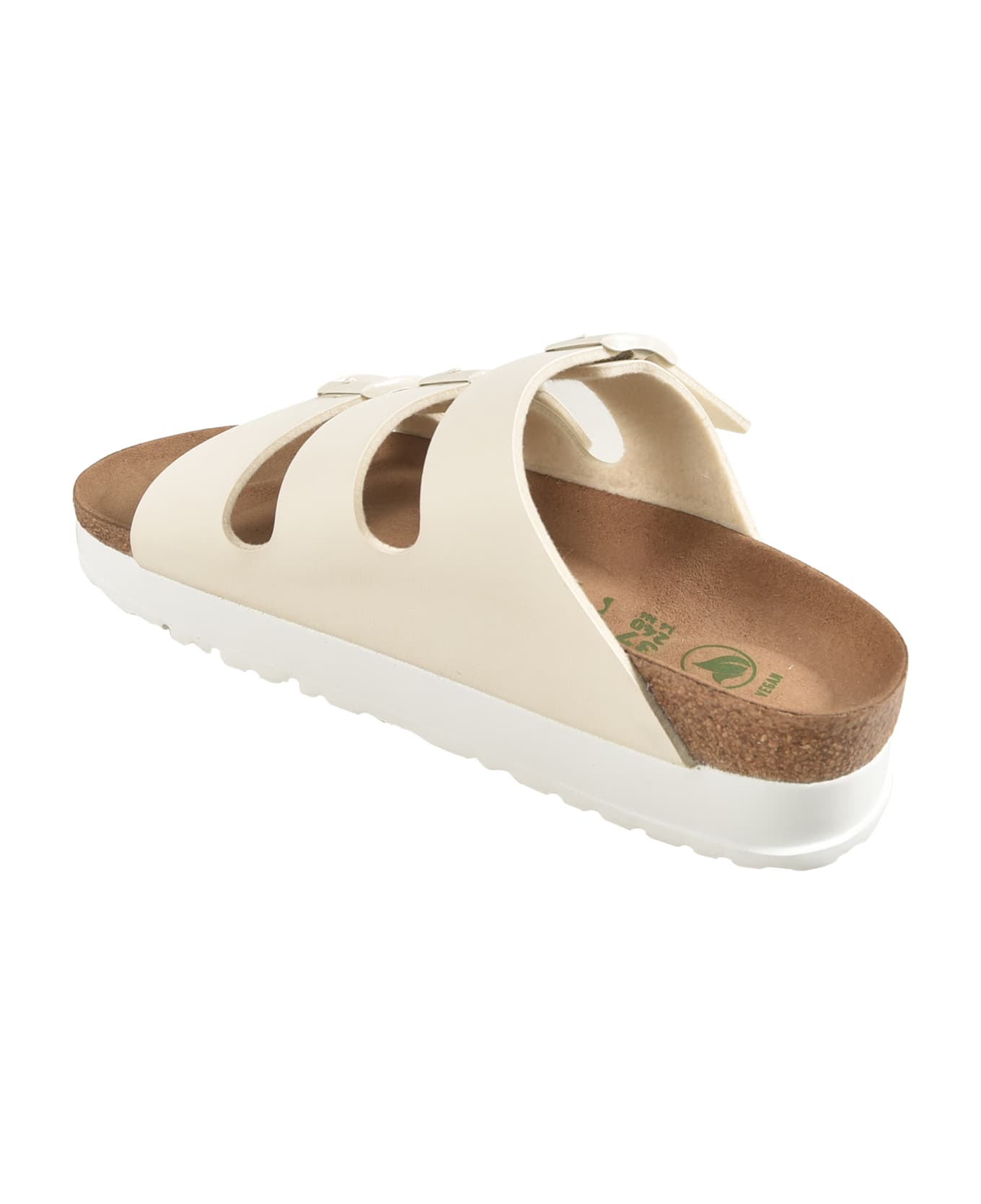 Birkenstock Florida Iii Pap Flex Platform Sandals - Eggshell