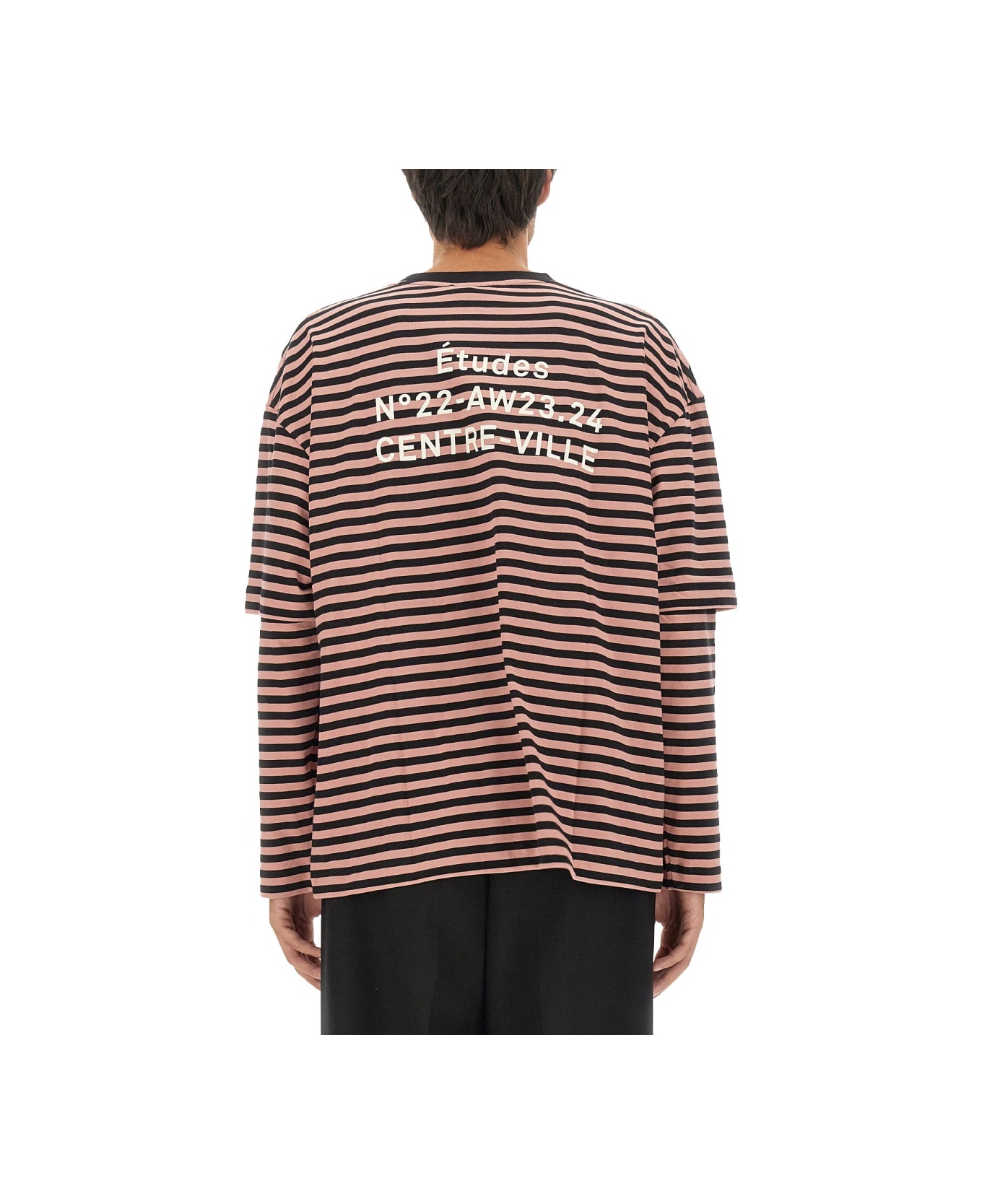 Études T-shirt With Stripe Pattern - MULTICOLOUR シャツ