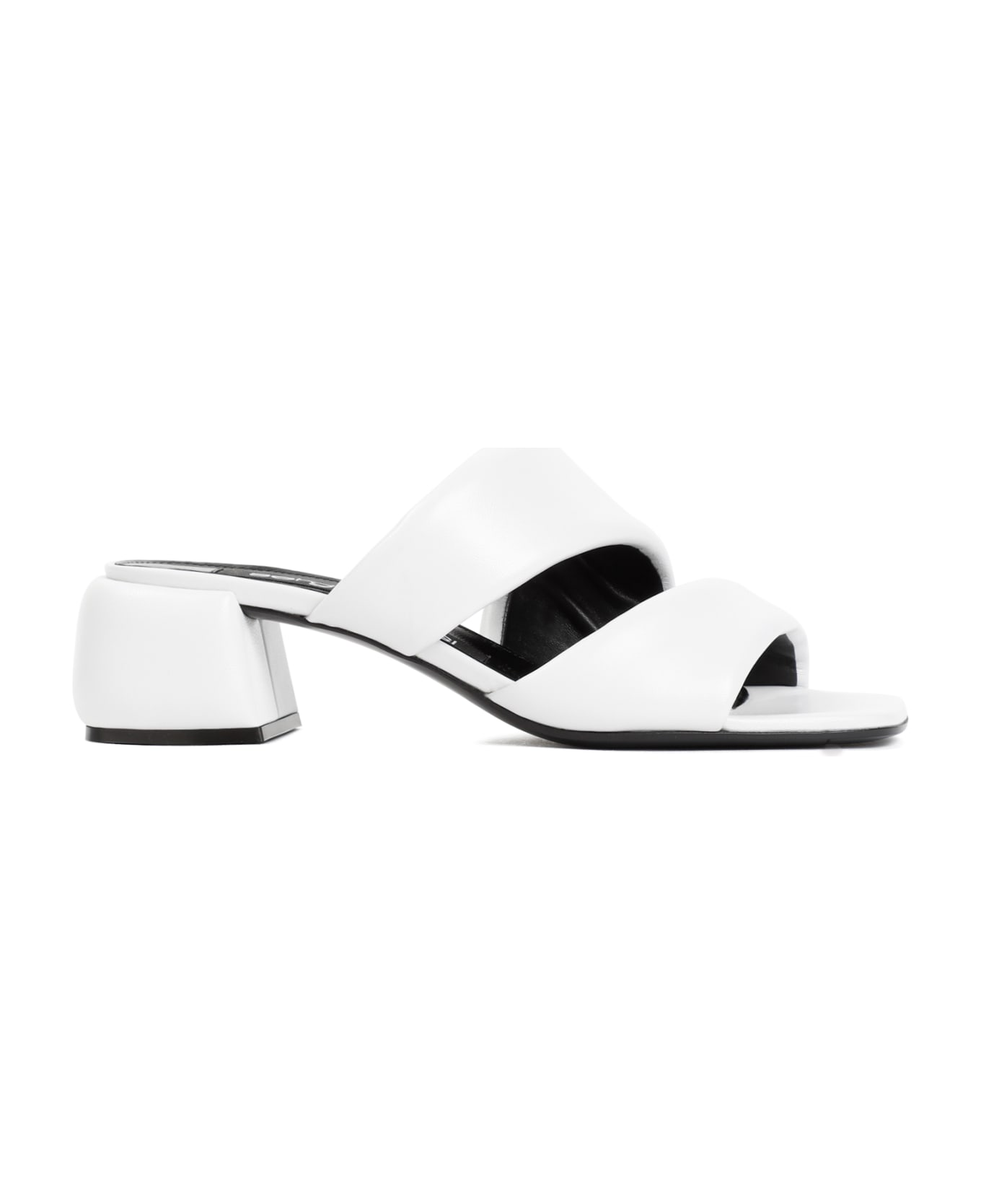 Sergio Rossi Spongy 45 Sandals - Bianco