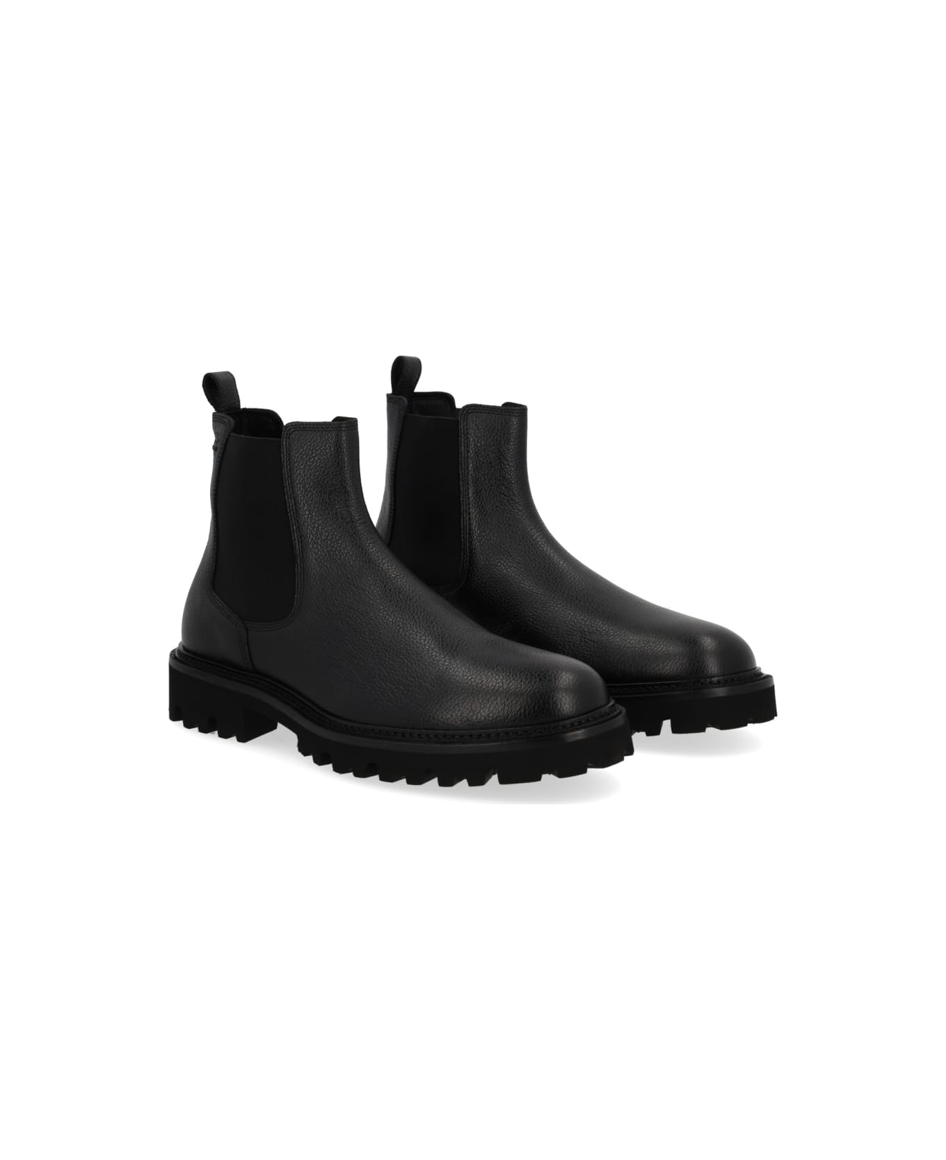 Hugo Boss "chelsea" Boots - BLACK