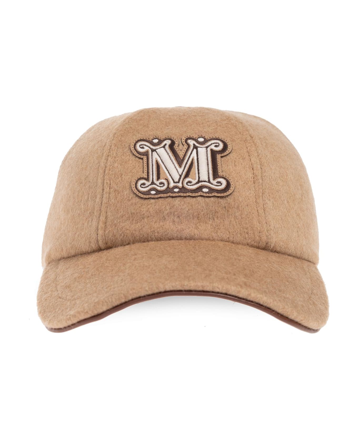 Max Mara Baseball Cap 'fedora' - CAMMELLO