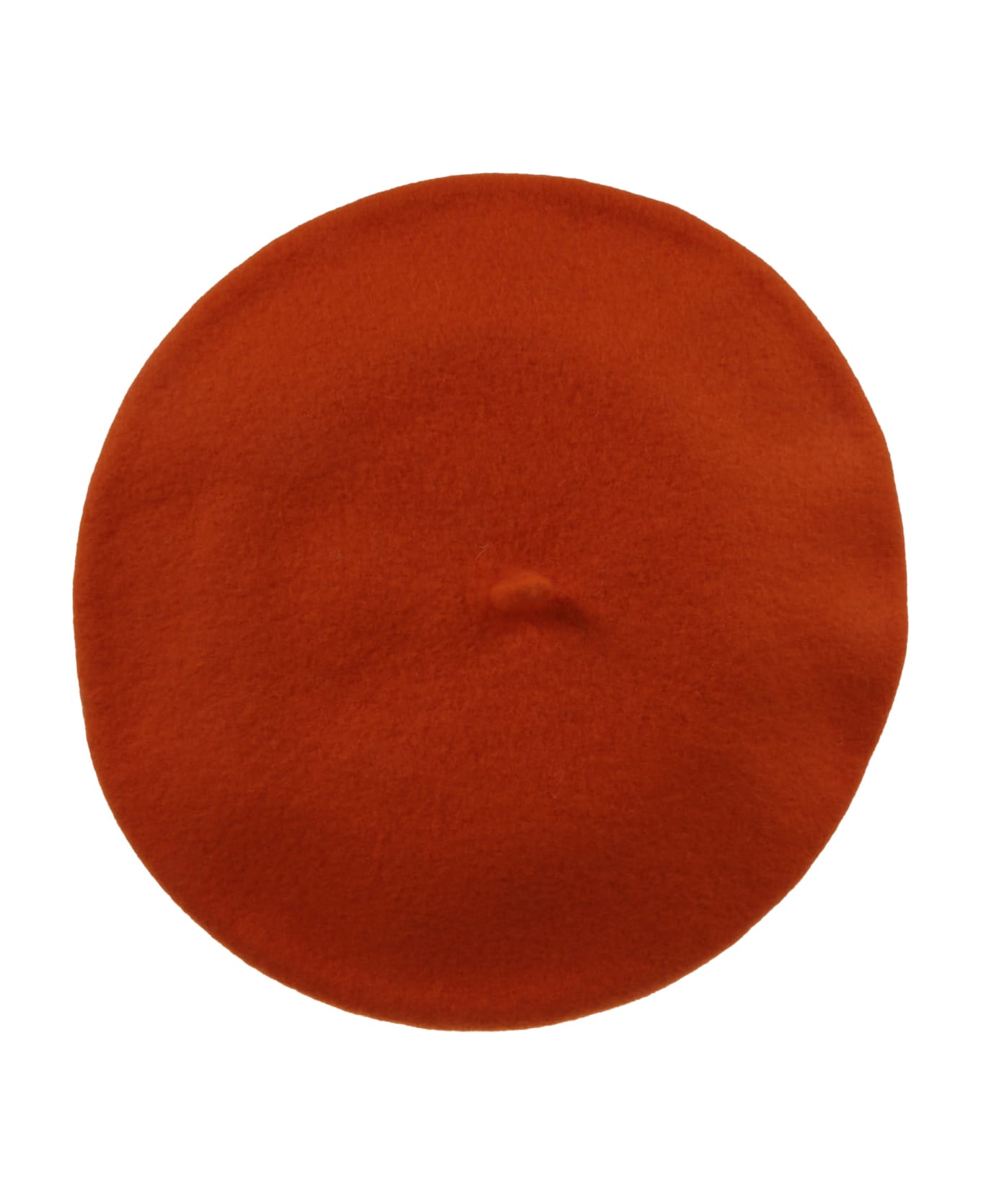 Borsalino Wool Beret Diameter 29 - Orange