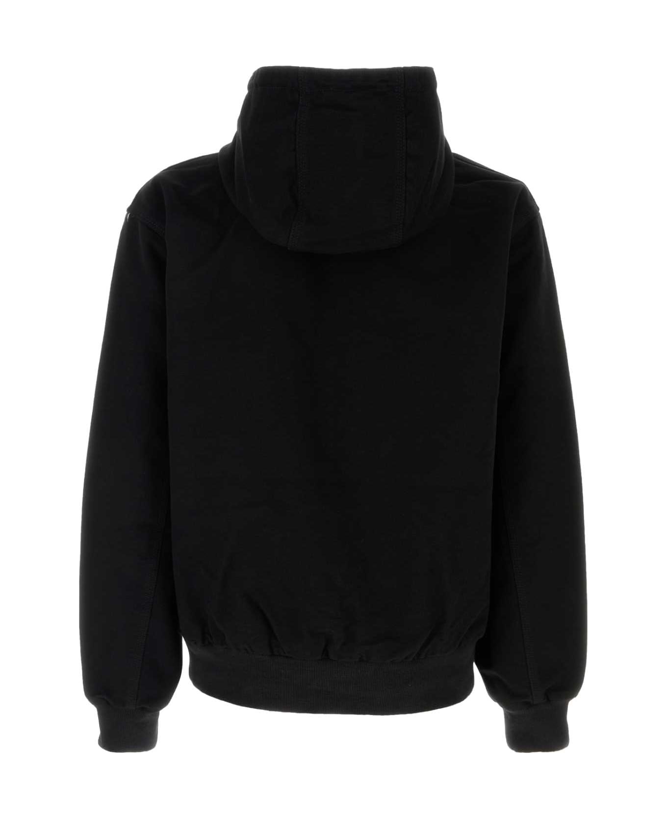 Carhartt Black Denim Og Active Jacket - BLACK