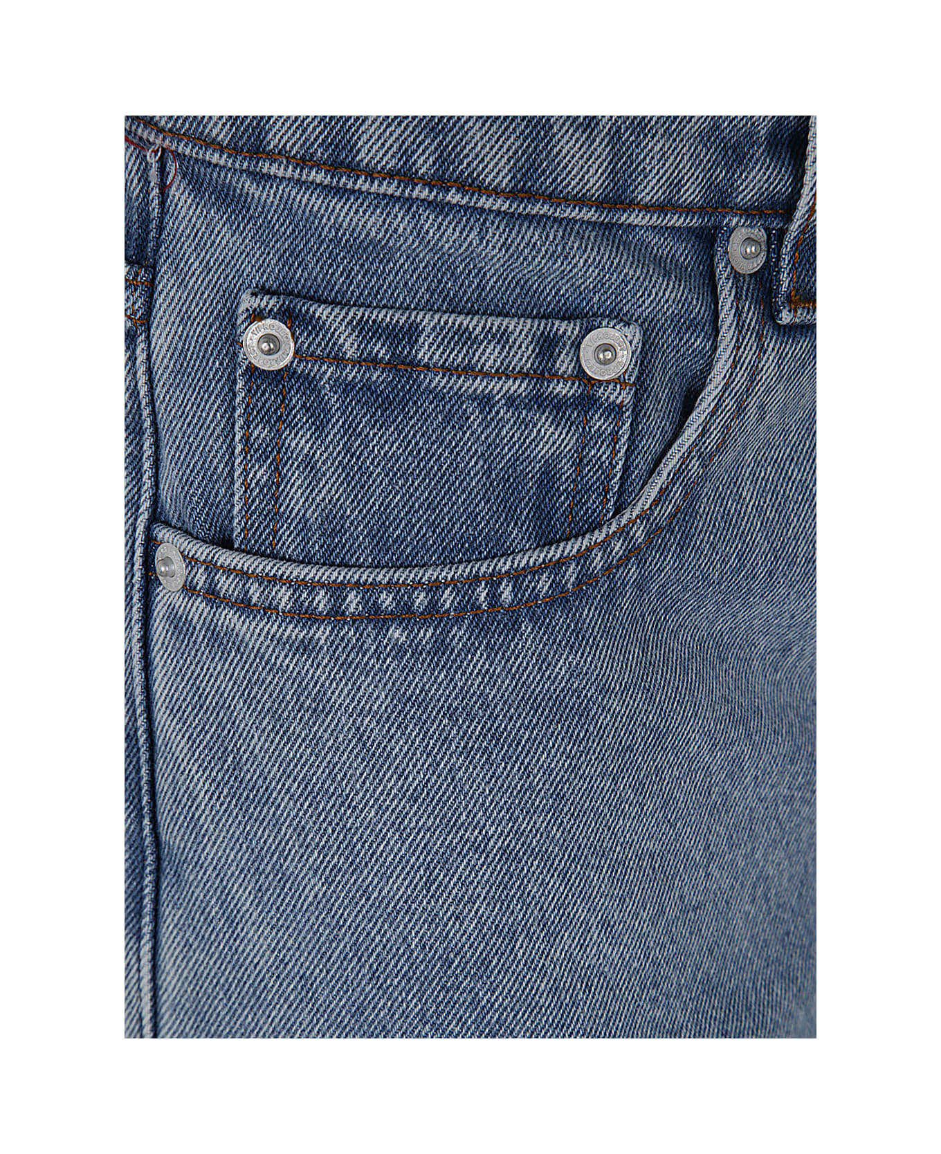 Y/Project Evergreen Asymmetric Waist Jeans - Evergreen Ice Blue デニム