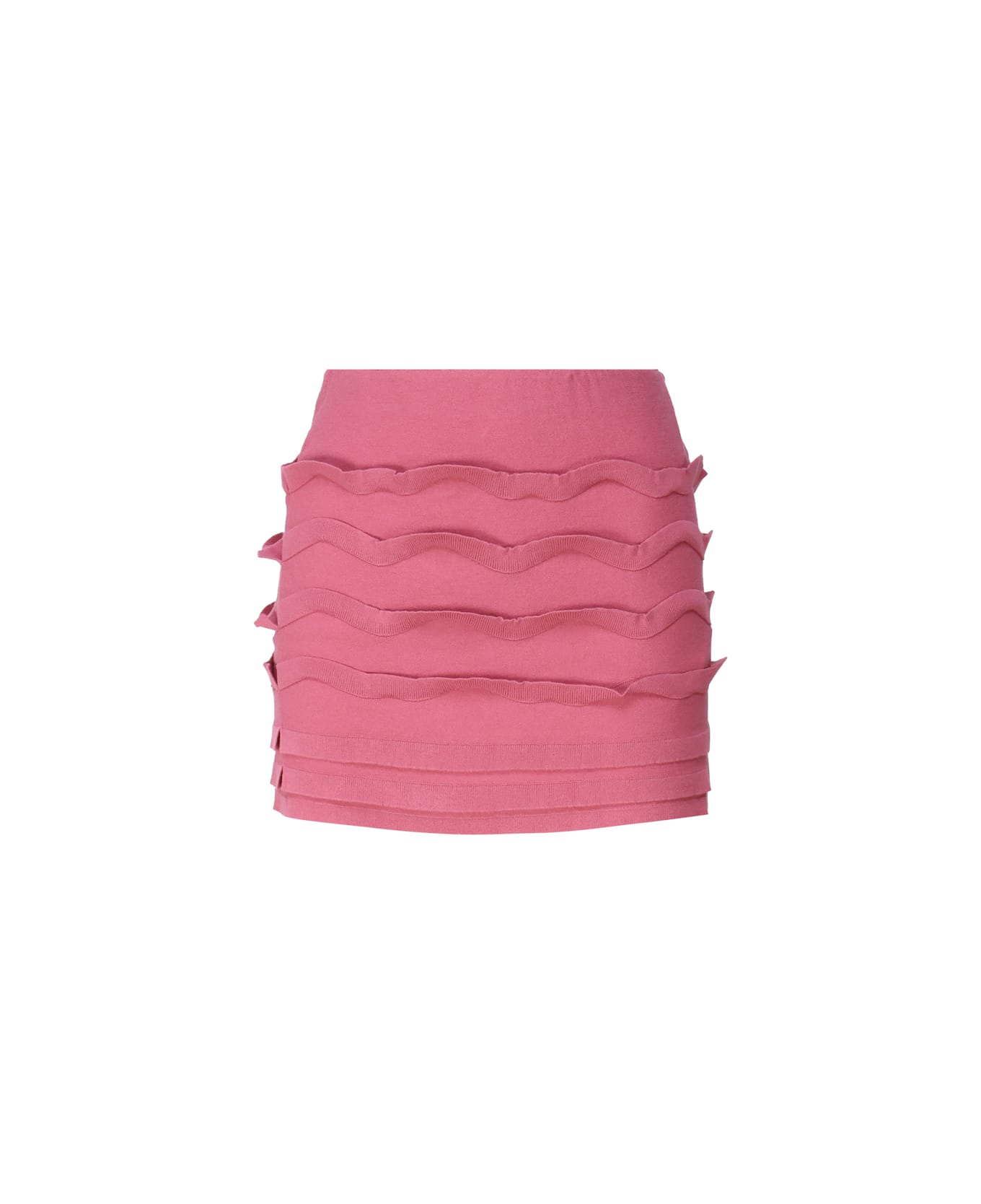 Blumarine Short Stretch Skirt - Pink