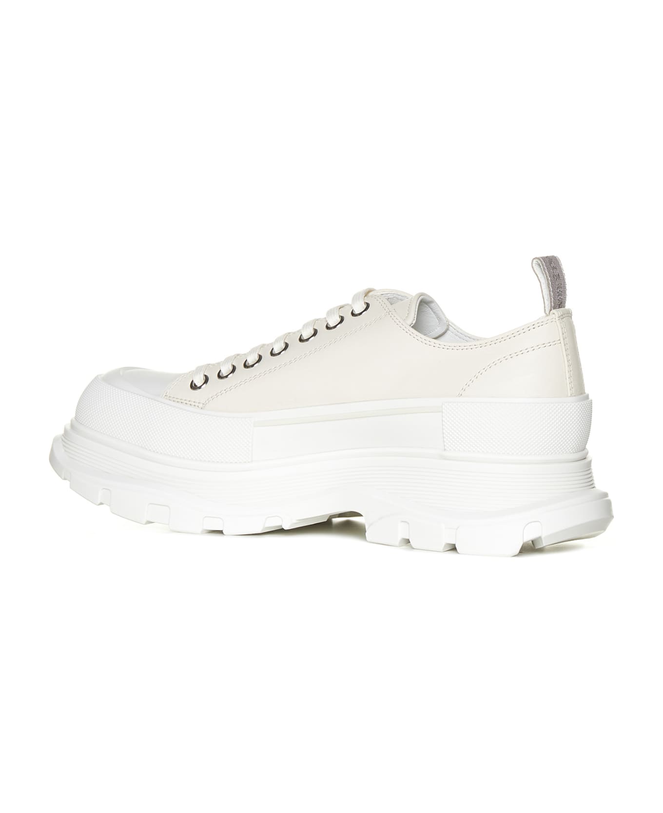 Alexander McQueen Tread Slick Sneakers - Vanil./of.w/va./sil
