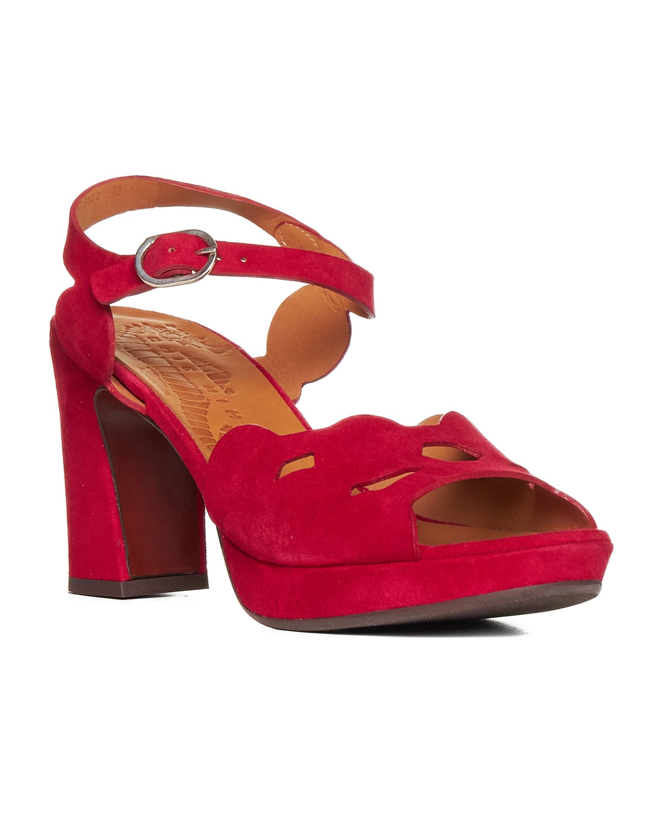 Chie Mihara Sandals - Ante rojo