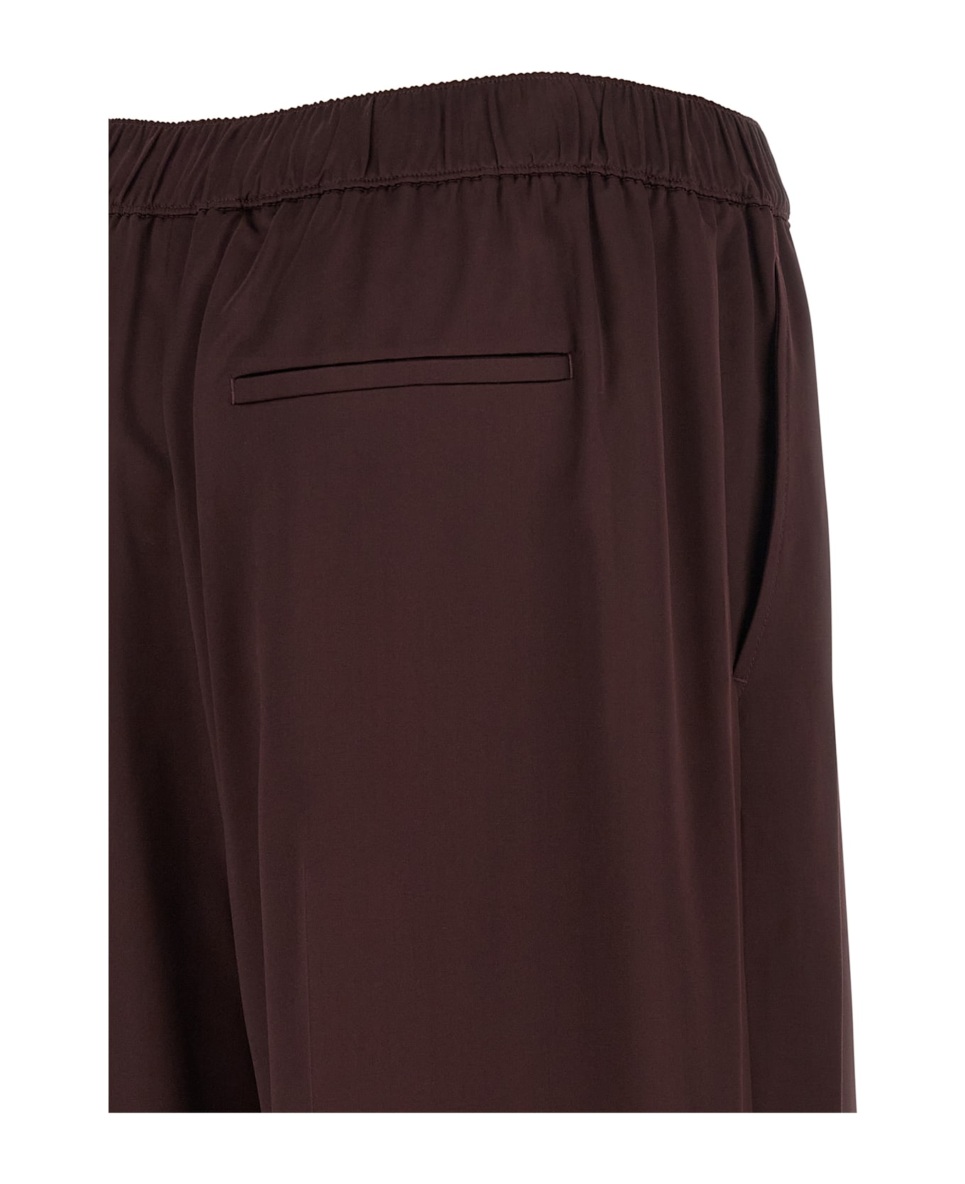 Tory Burch Shiny Pants - Bordeaux