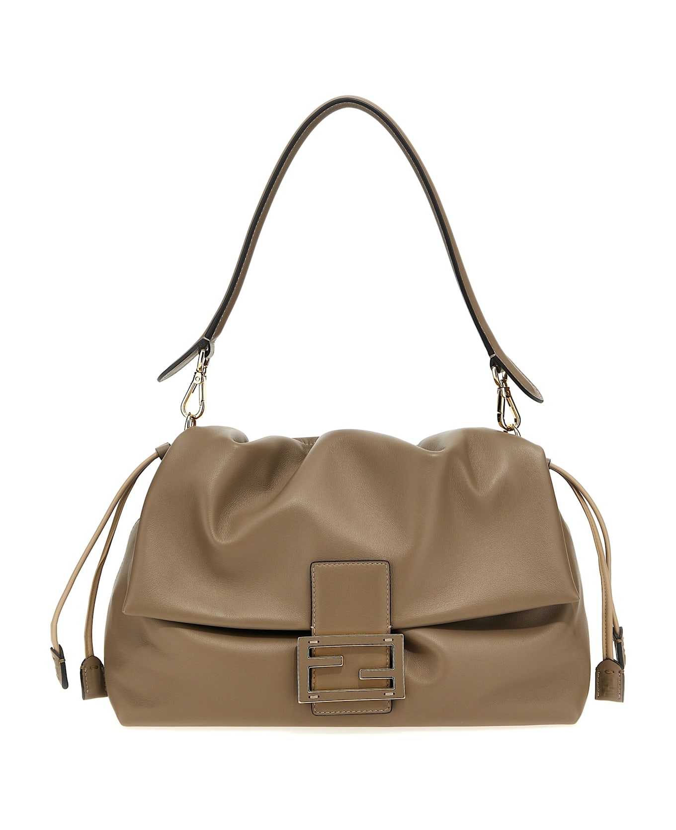 Fendi 
mamma Baguette Large
 Shoulder Bag - Gray