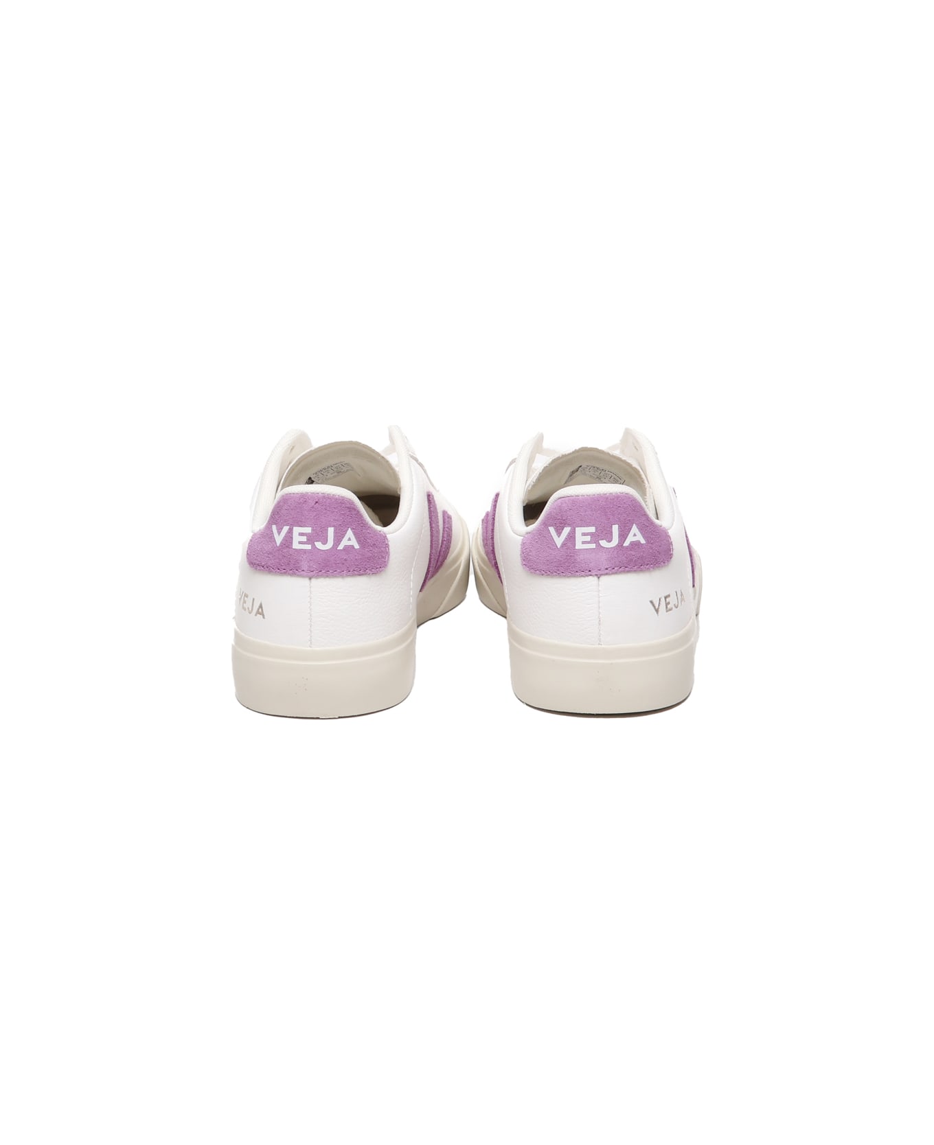 Veja Logo Sneakers - White, purple
