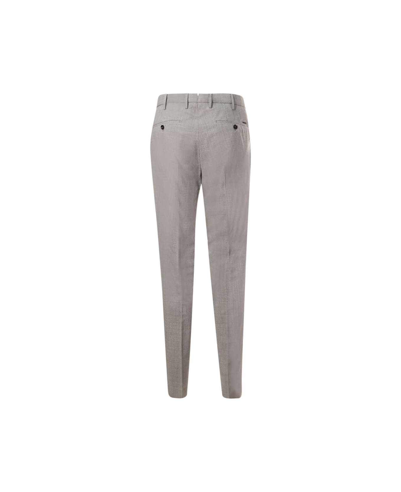 Incotex Trousers With Pleats - Grey