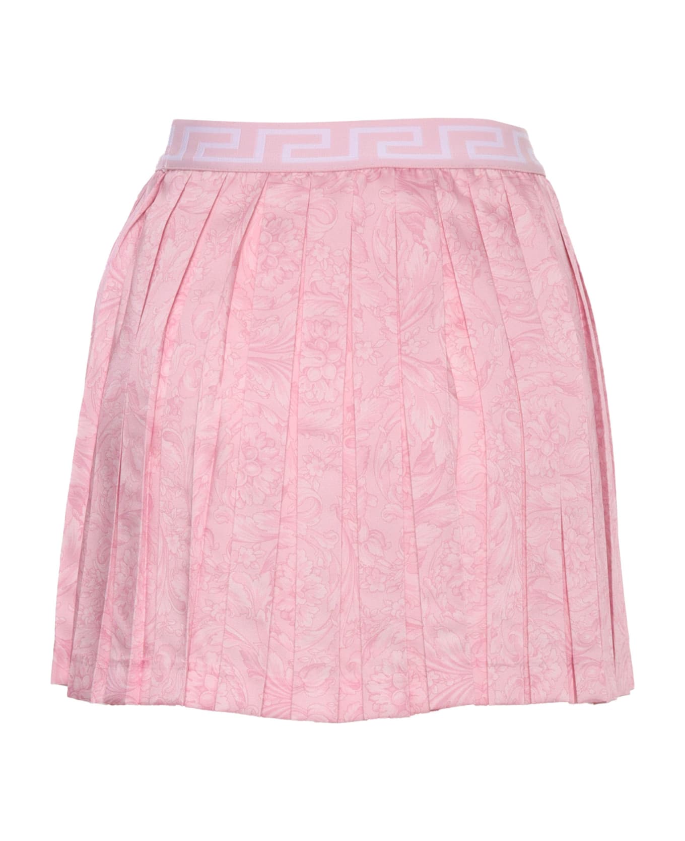 Versace Pink Barocco Skirt - PINK