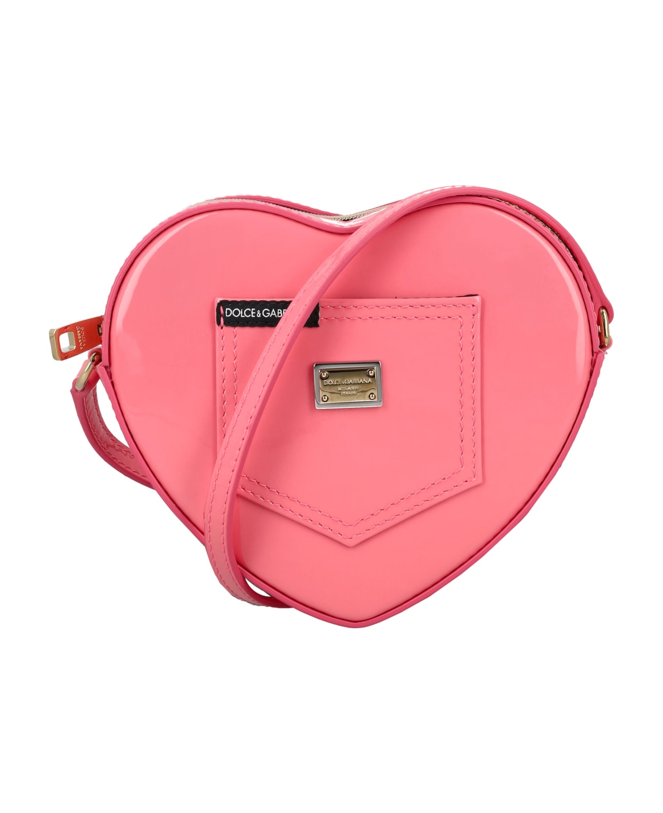 Dolce & Gabbana Heart Crossbody Bag - CICLAMINO