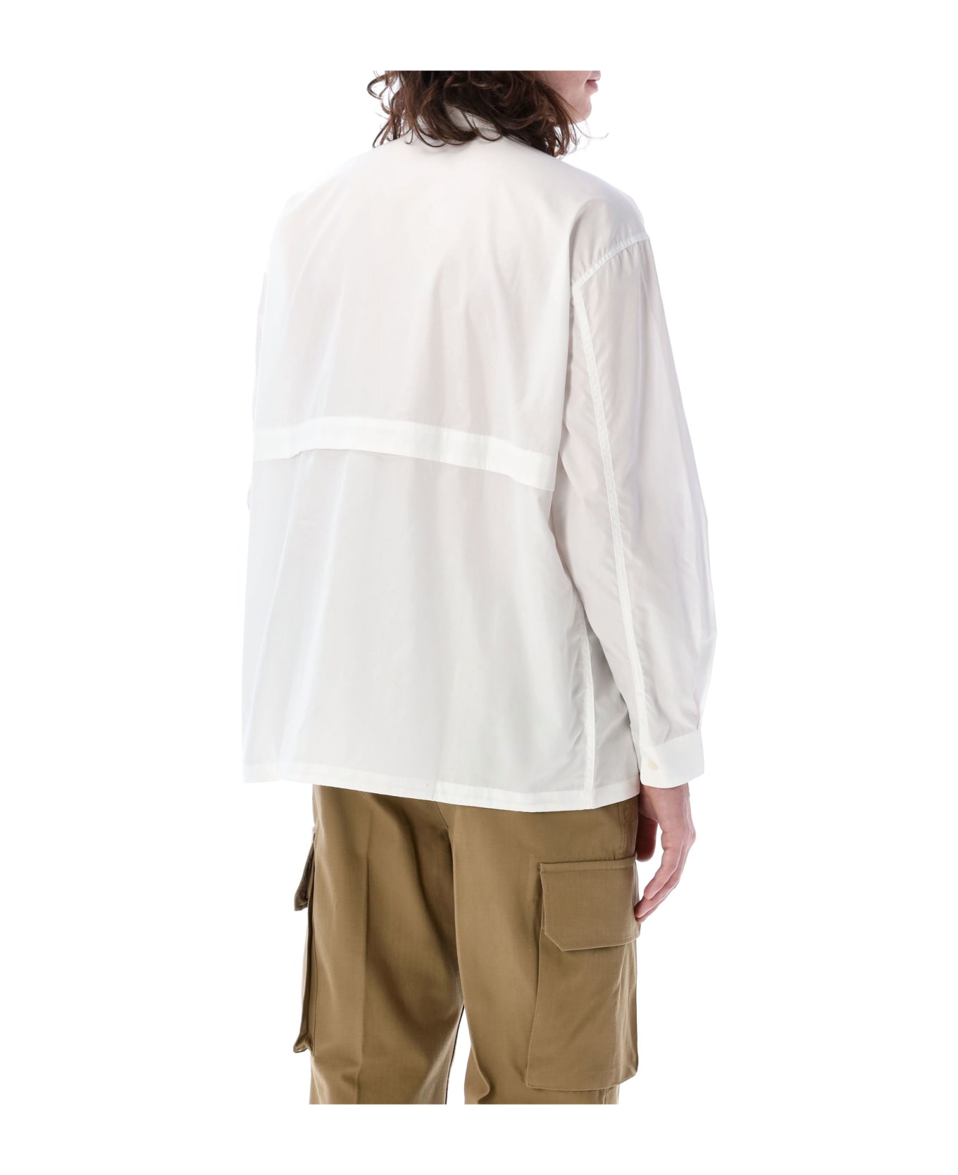 Comme des Garçons Homme Concealed Pockets Shirt - WHITE