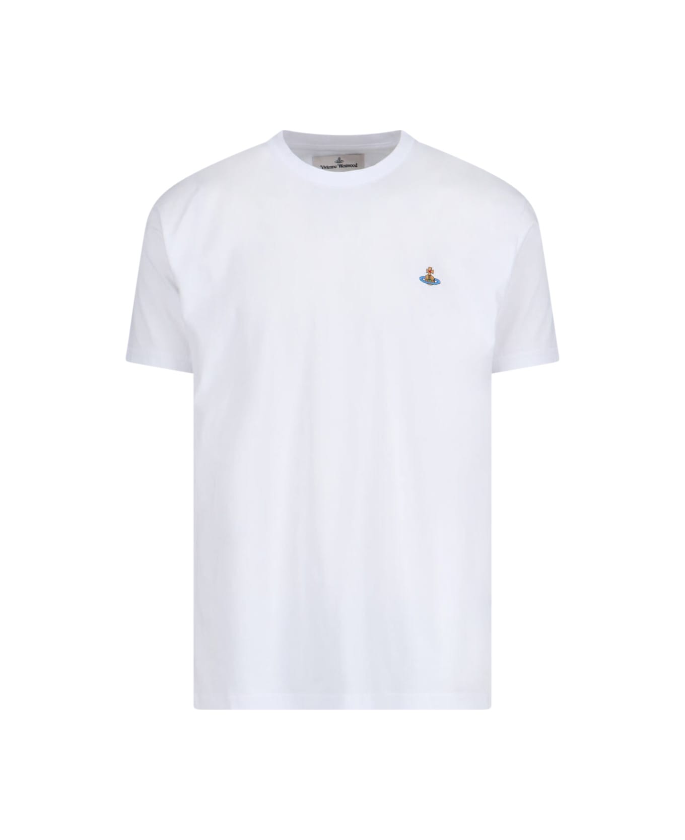 Vivienne Westwood "orb" Logo T-shirt - White