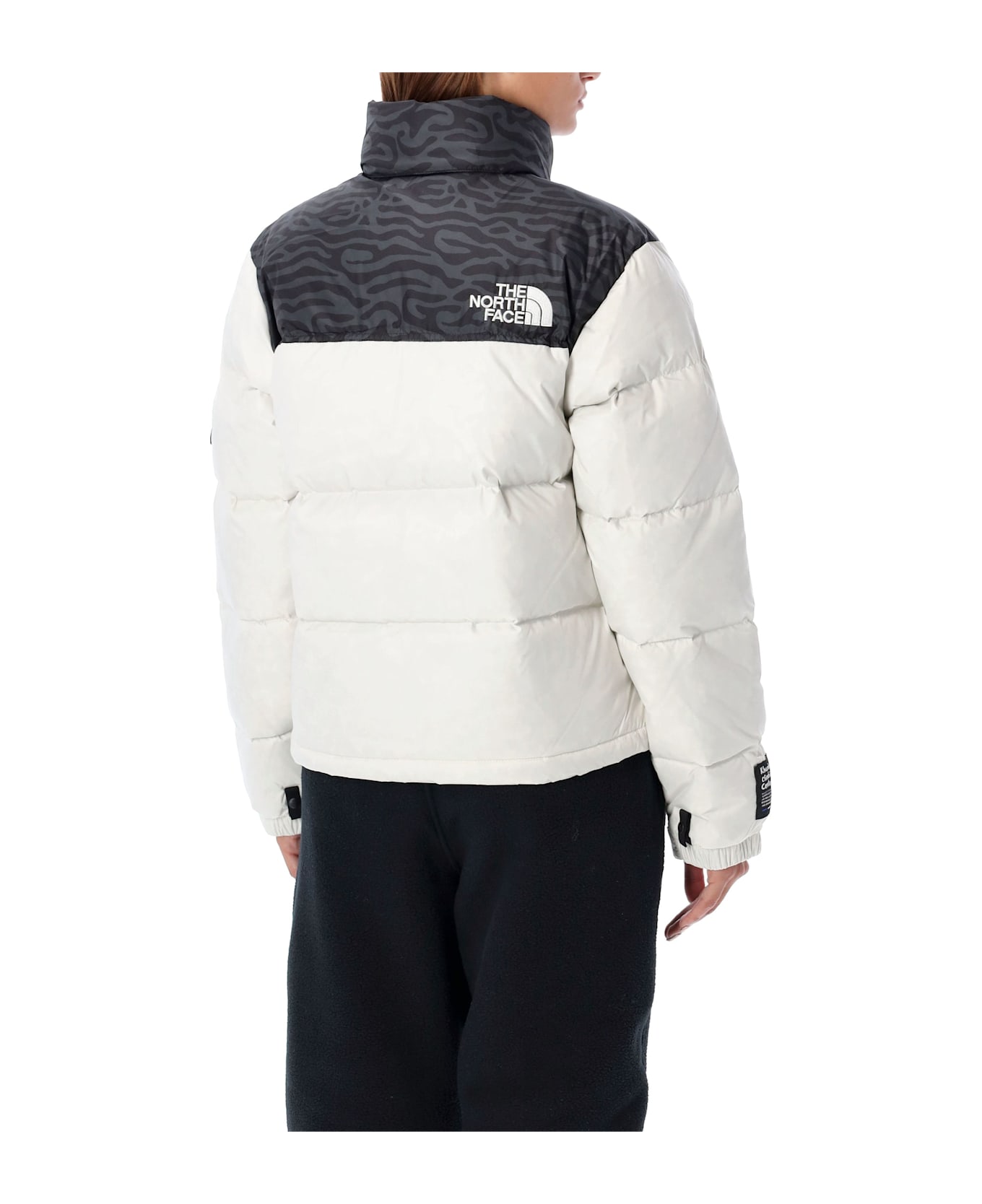 The North Face 1996 Nuptse Jacket - WHITE DUNE/TNF BLACK TN