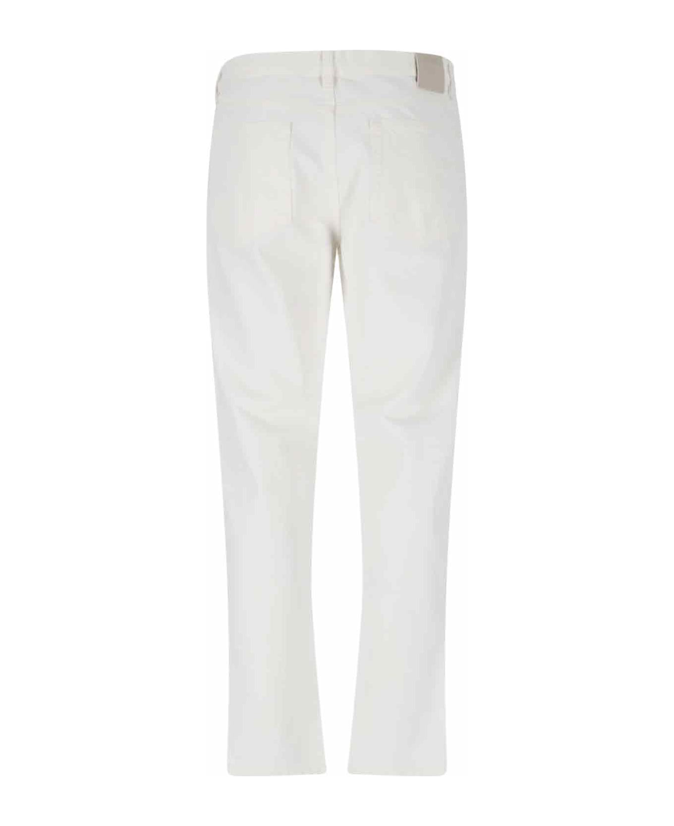 Zegna Straight Jeans - White