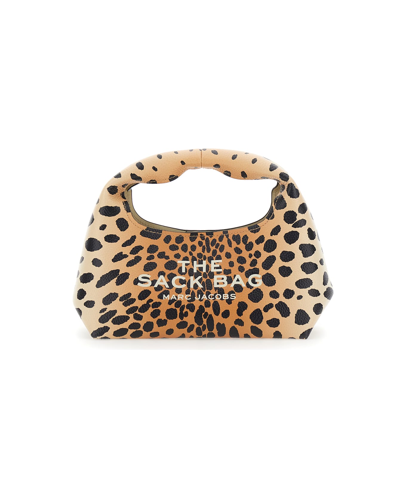 Marc Jacobs The Cheetah Mini Sack Bag - BLACK CHEETAH
