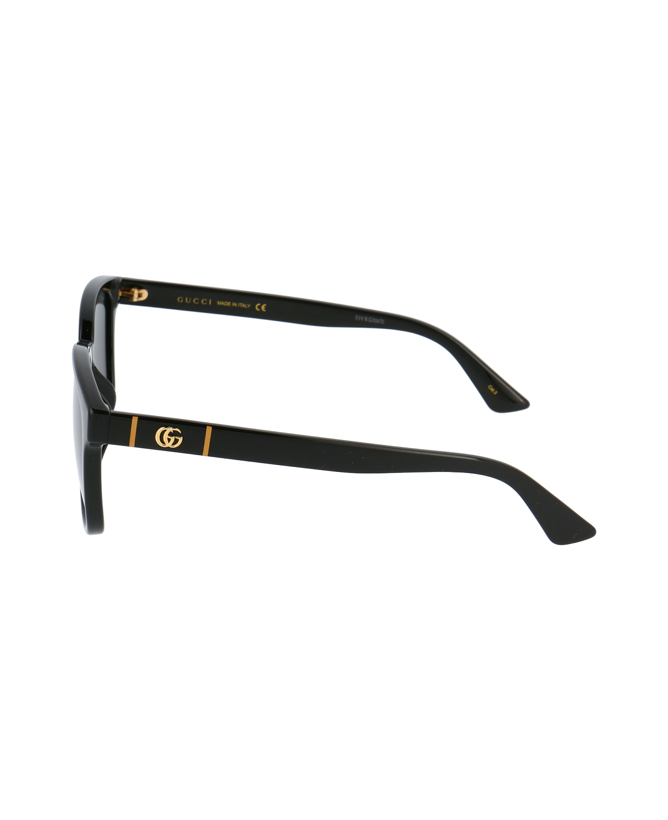 Gucci Eyewear Gg0637sk Sunglasses - 001 BLACK BLACK GREY