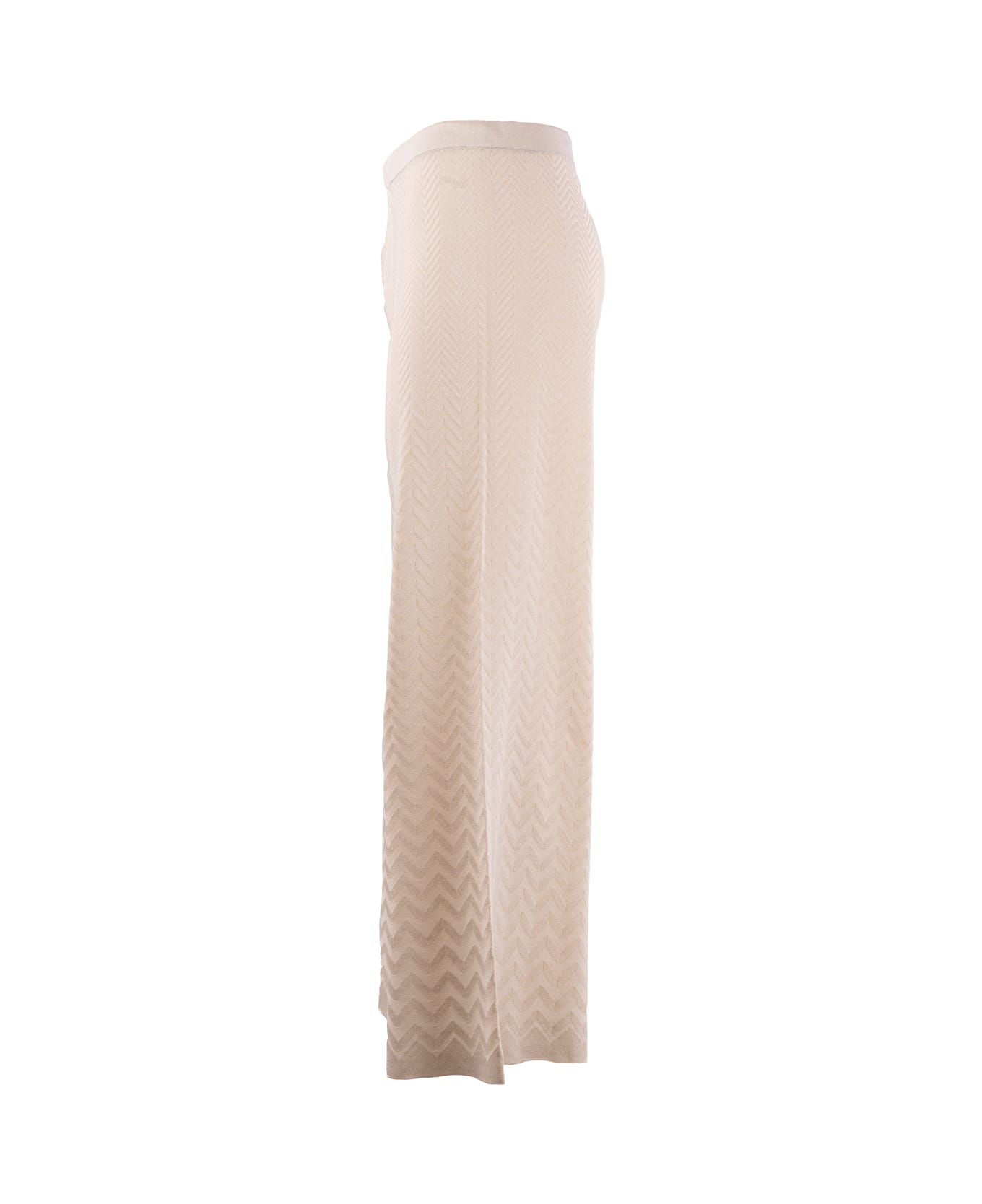 D.Exterior Trousers Ivory - Ivory