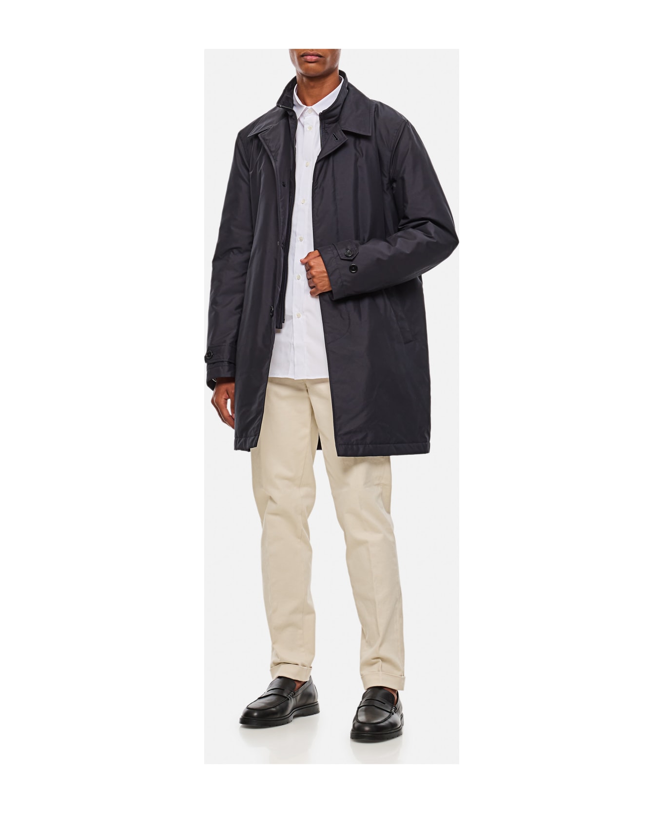 Fay Morning Coat - Blue