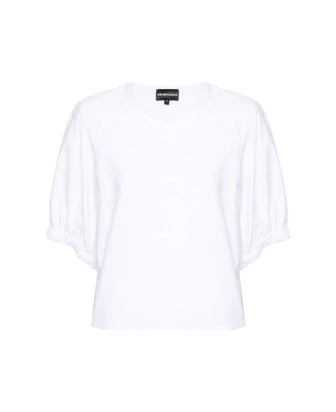 Emporio Armani Short Sleeves Shirt - Optic White