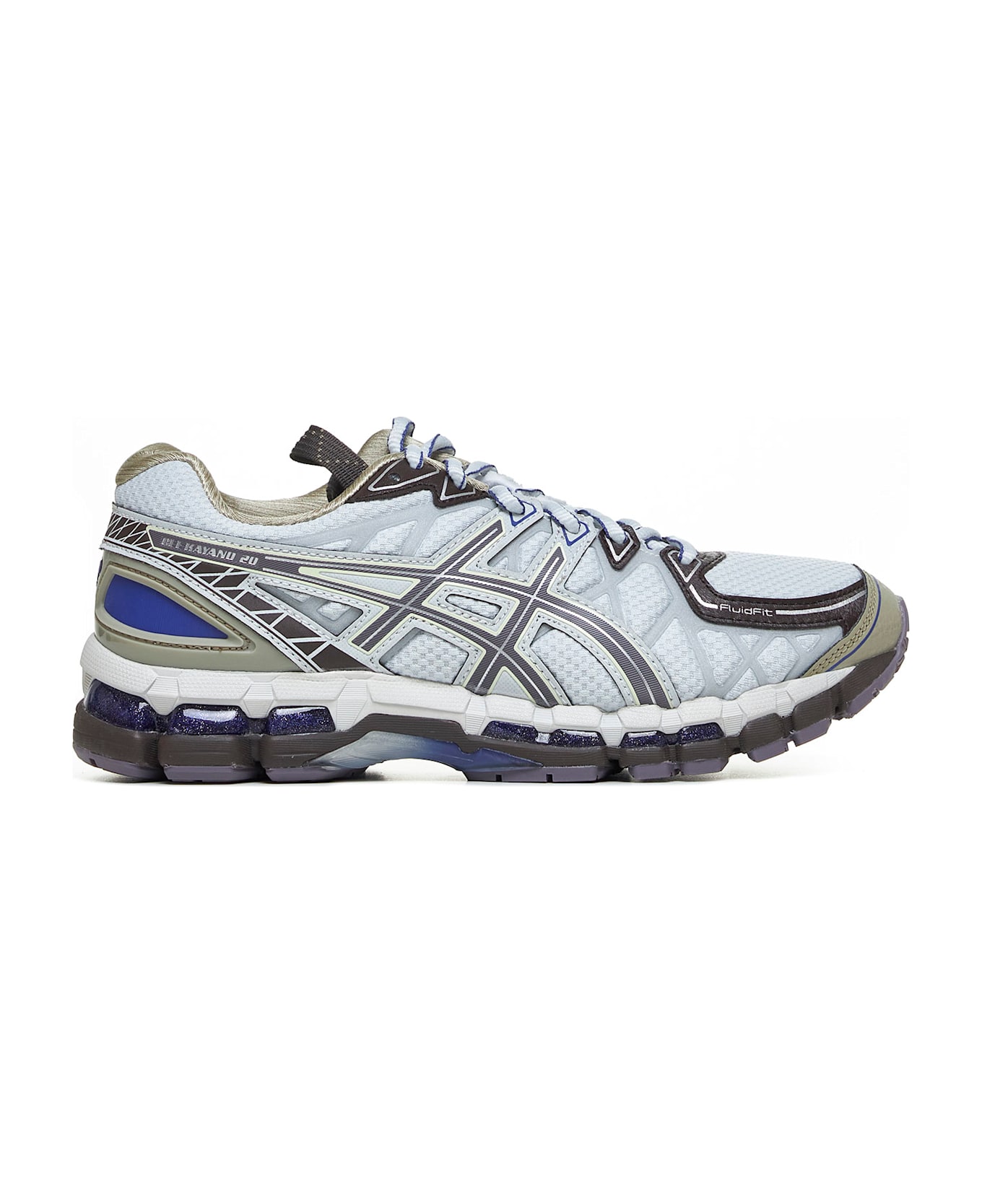 Asics Multicolor Mesh And Rubber Gel-kayano 20 Sneakers - GLAGRELAVGRE