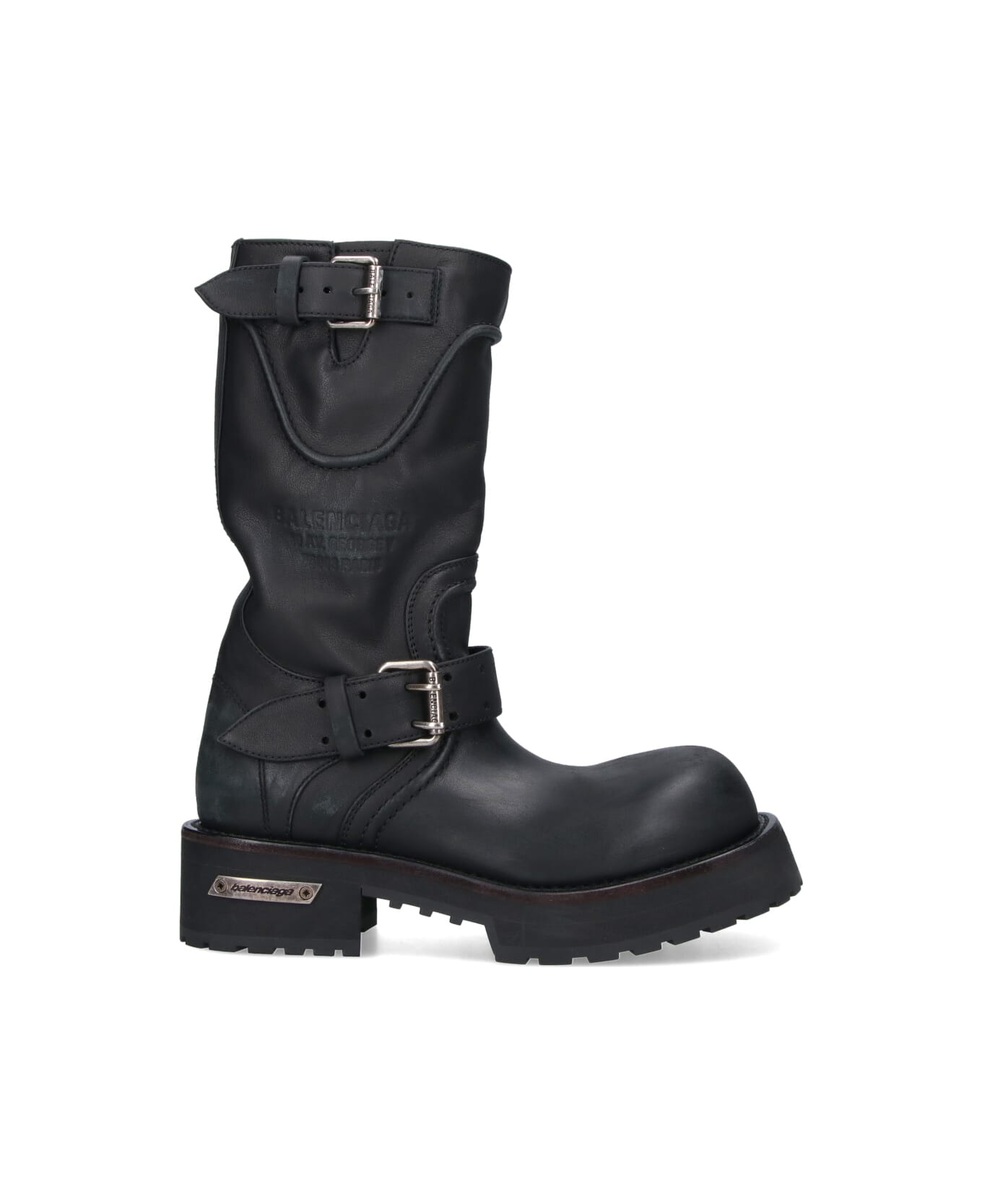 Balenciaga 
venom
 Boots - Black Silver