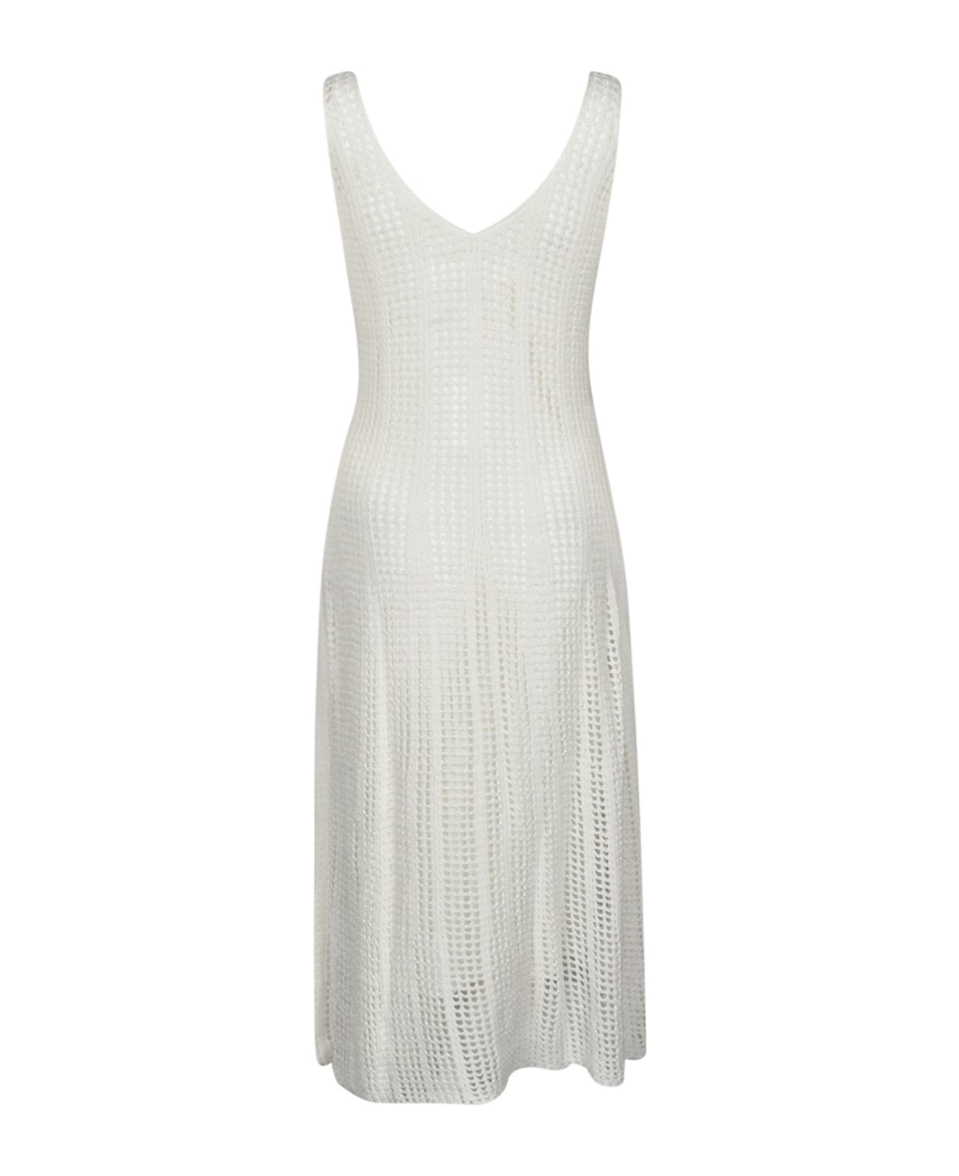 Vince Crochet Dress - White