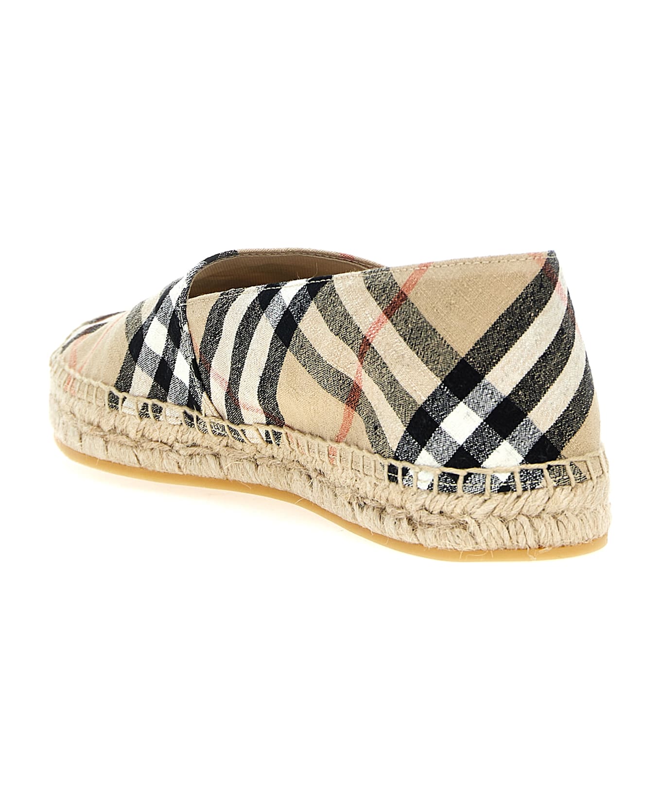 Burberry Check Espadrilles - Multicolor