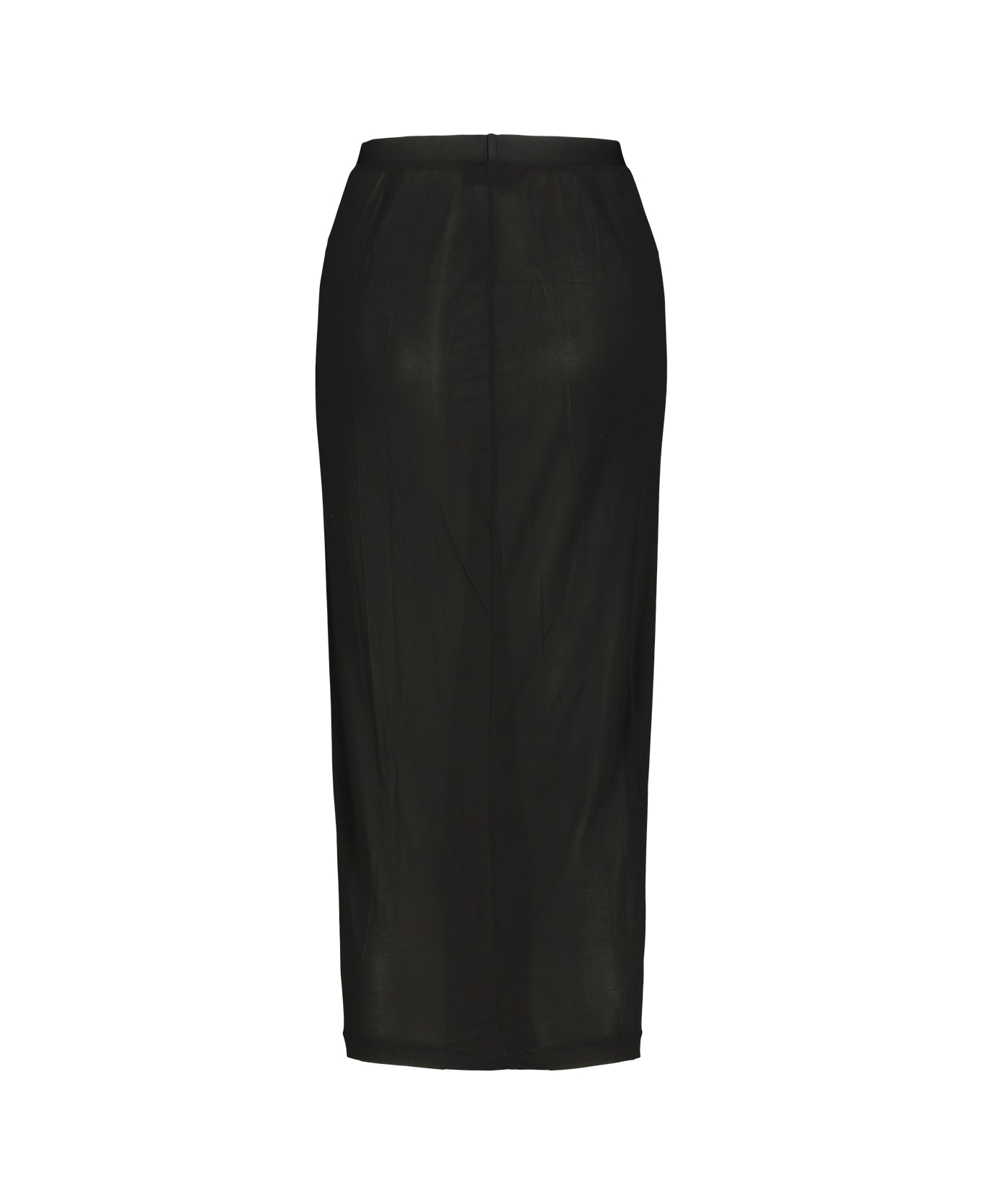 WARDROBE.NYC Sheer Skirt - Blk Black