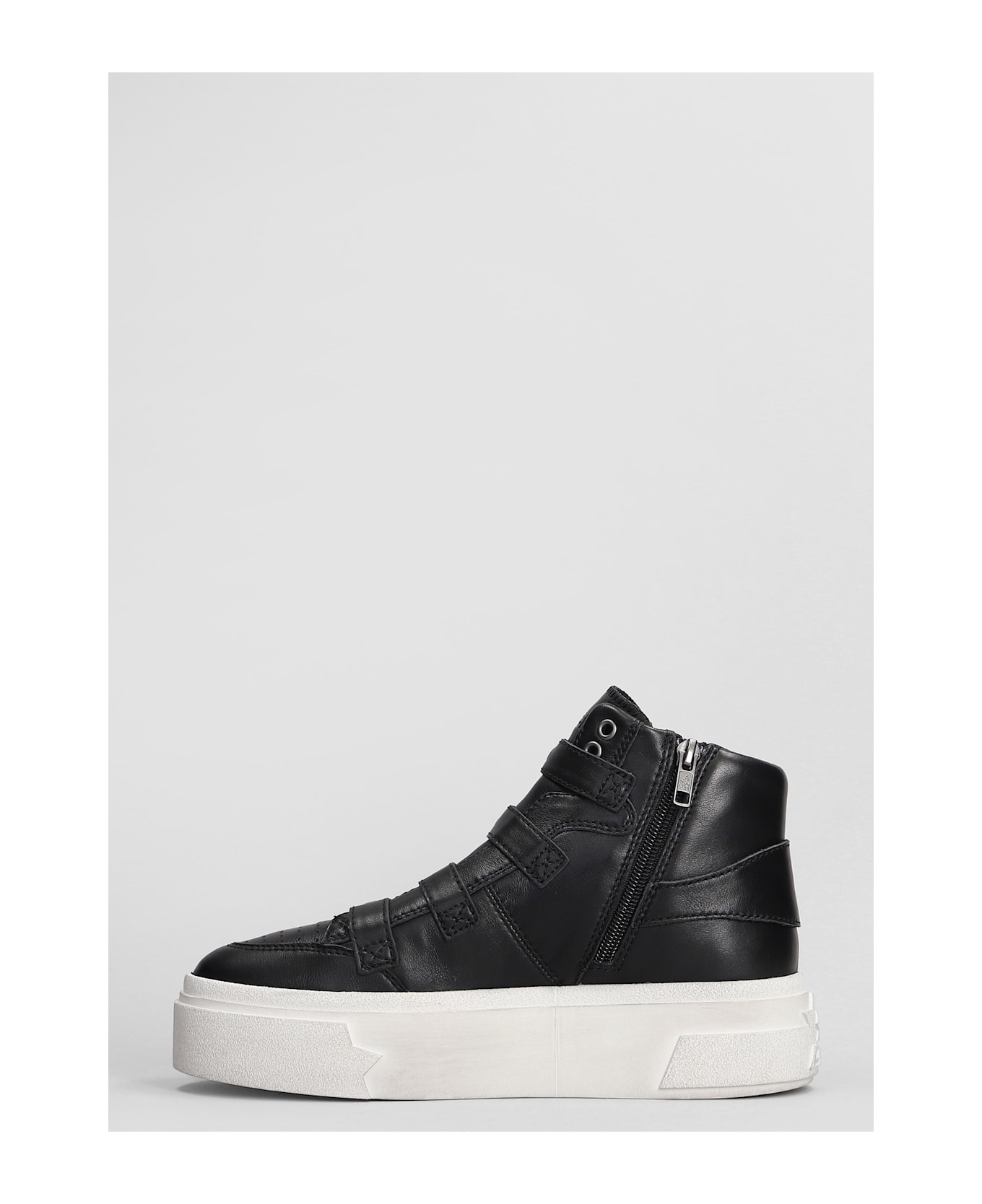 Ash Starmoon Sneakers In Black Leather - black