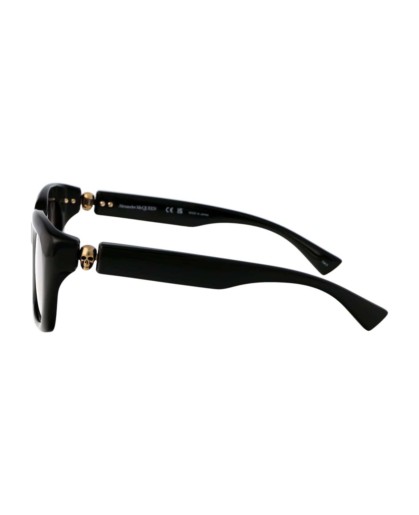 Alexander McQueen Eyewear Am0431s Sunglasses - 001 BLACK BLACK GREY