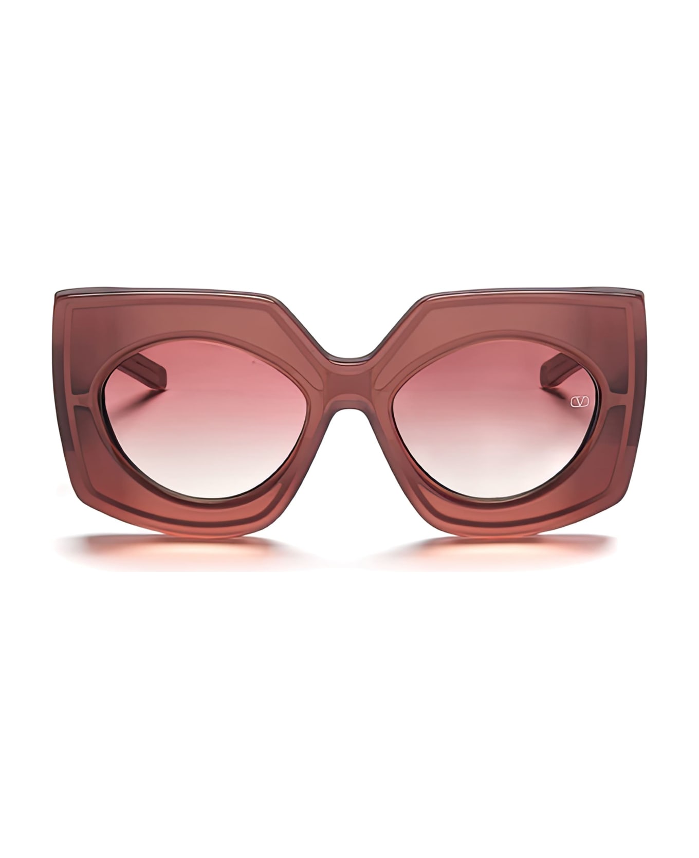 Valentino Eyewear V-soul - Pink / Gold Sunglasses - Black サングラス