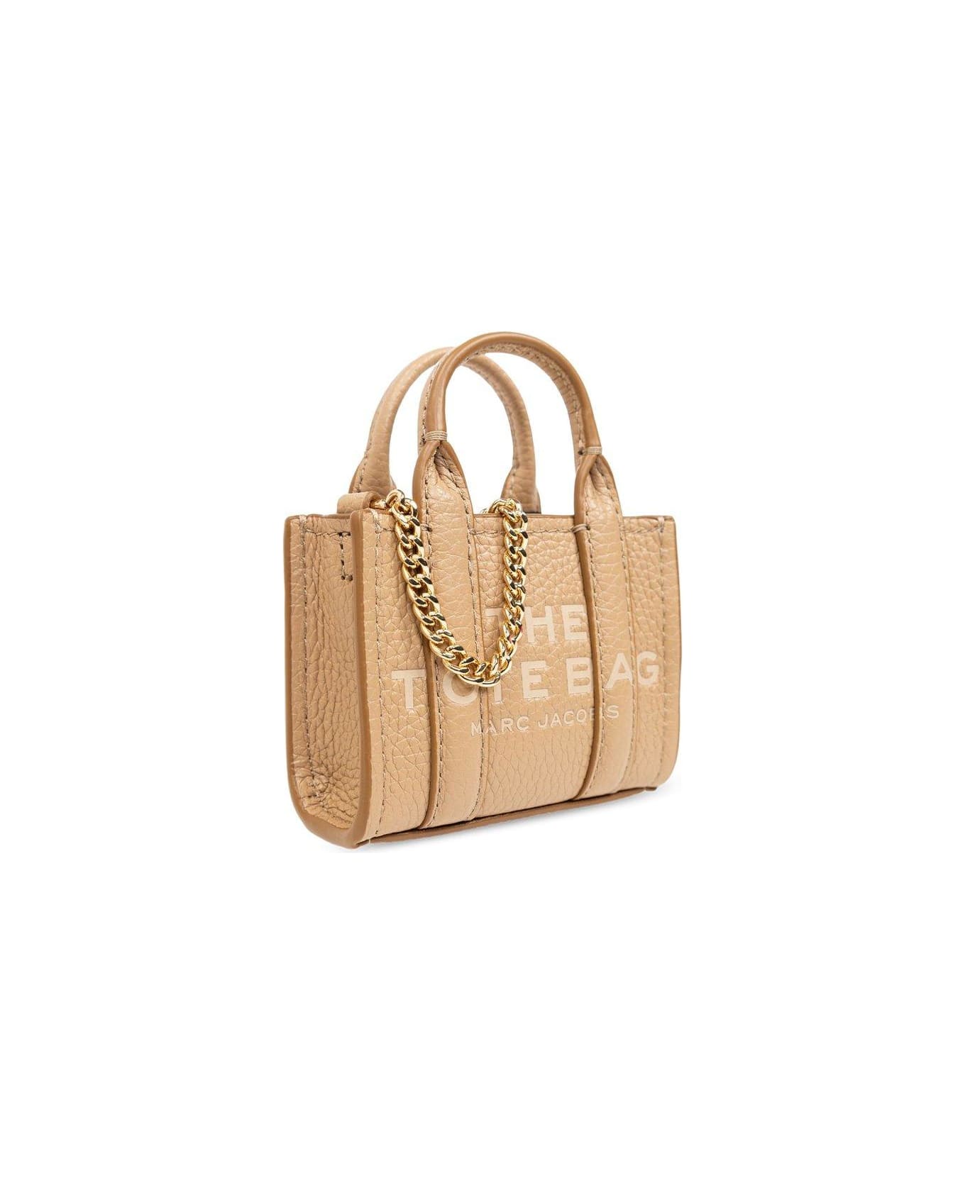 Marc Jacobs The Nano Chained Tote Bag - CAMEL