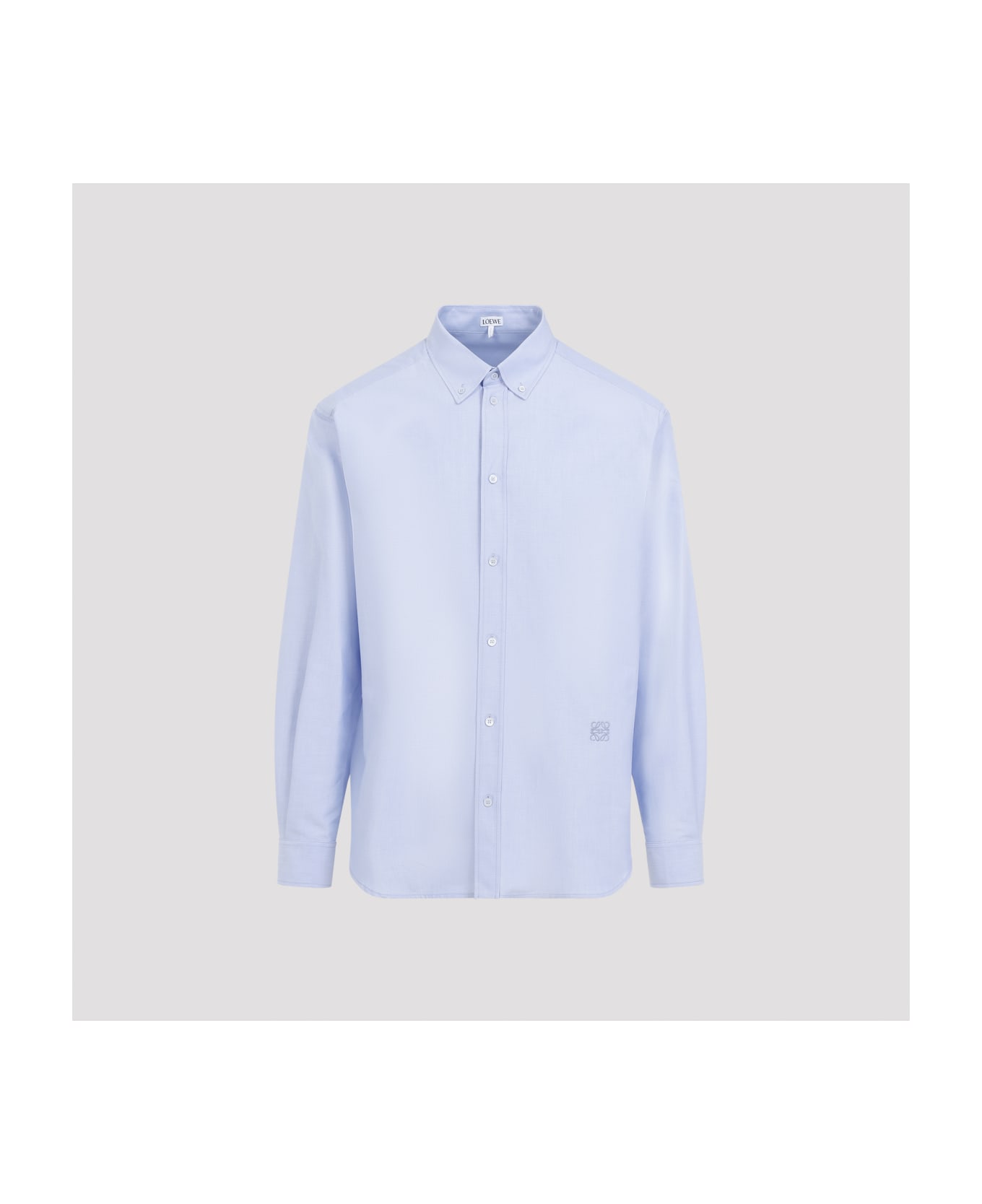 Loewe Cotton Shirt - Soft Blue