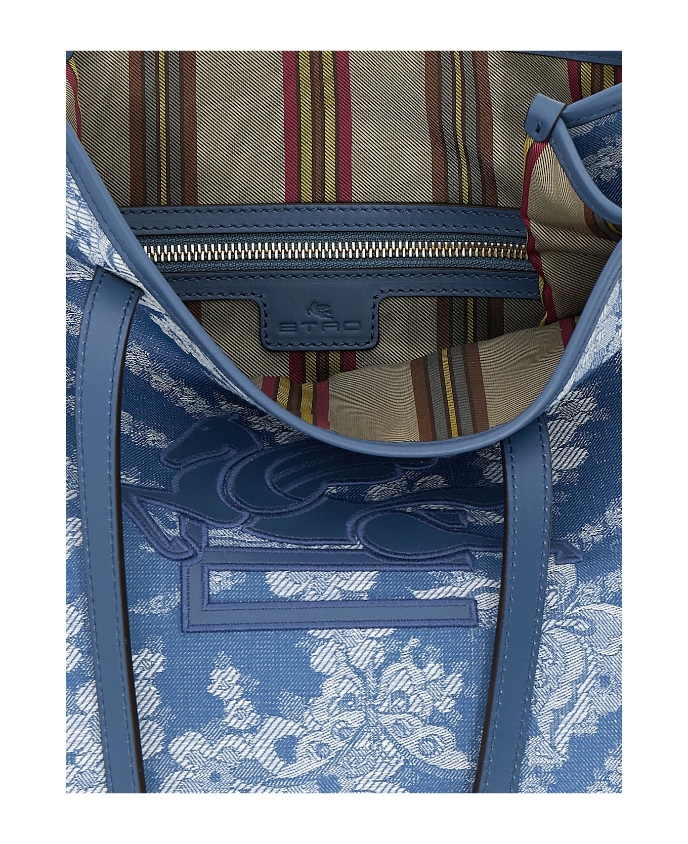 Etro Medium 
love Trotter
 Shopping Bag - Blue