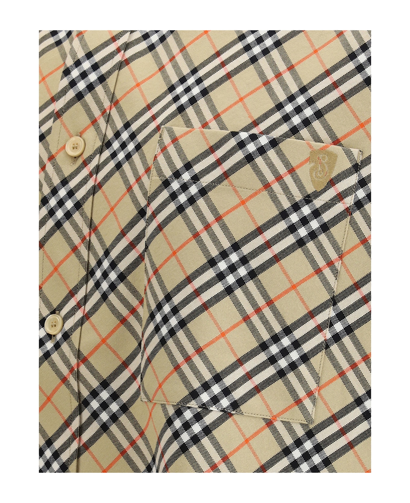 Burberry Archivio Check Shirt - Sand Ip Check
