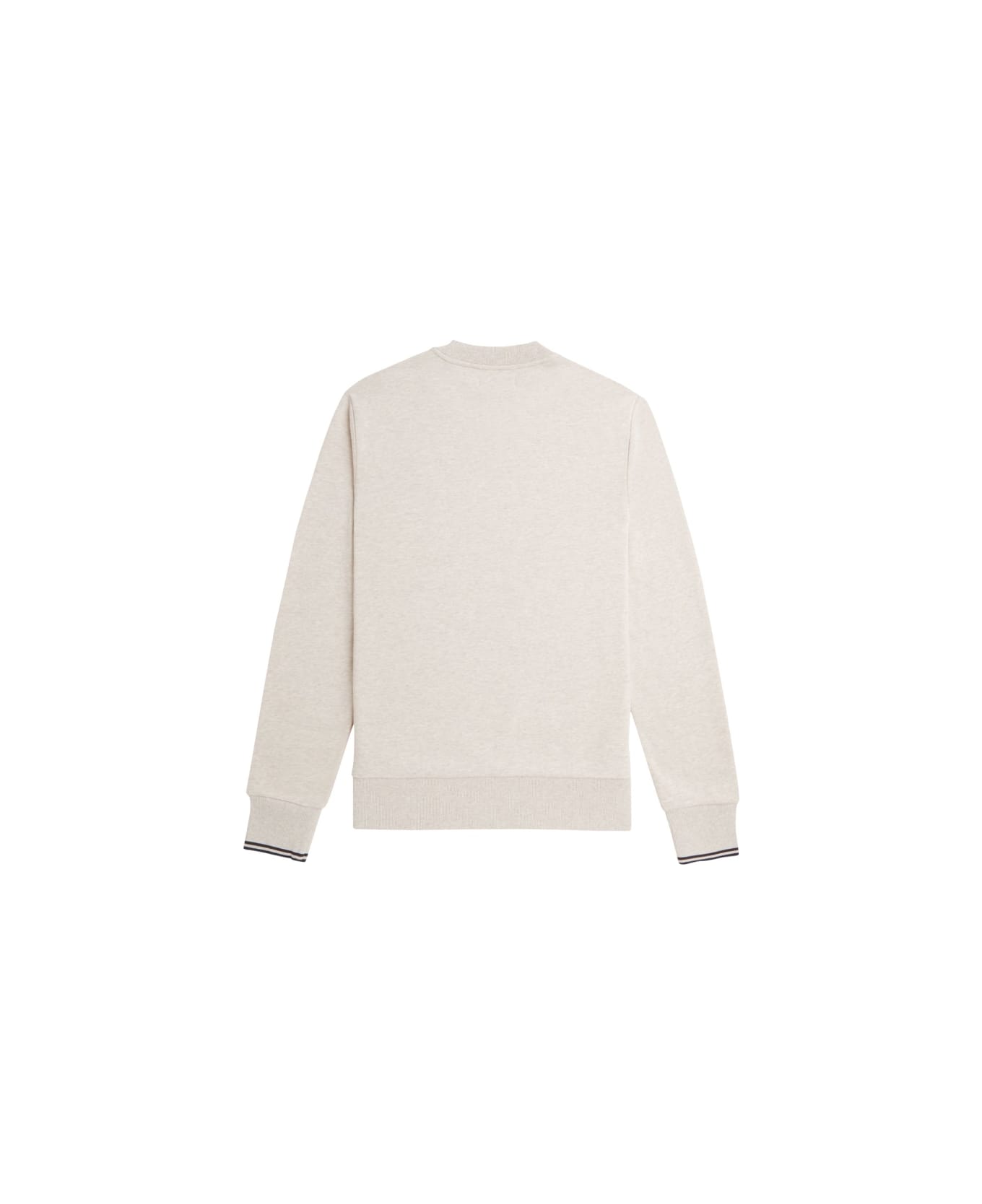 Fred Perry Sweatshirt With Logo Embroidery - BEIGE