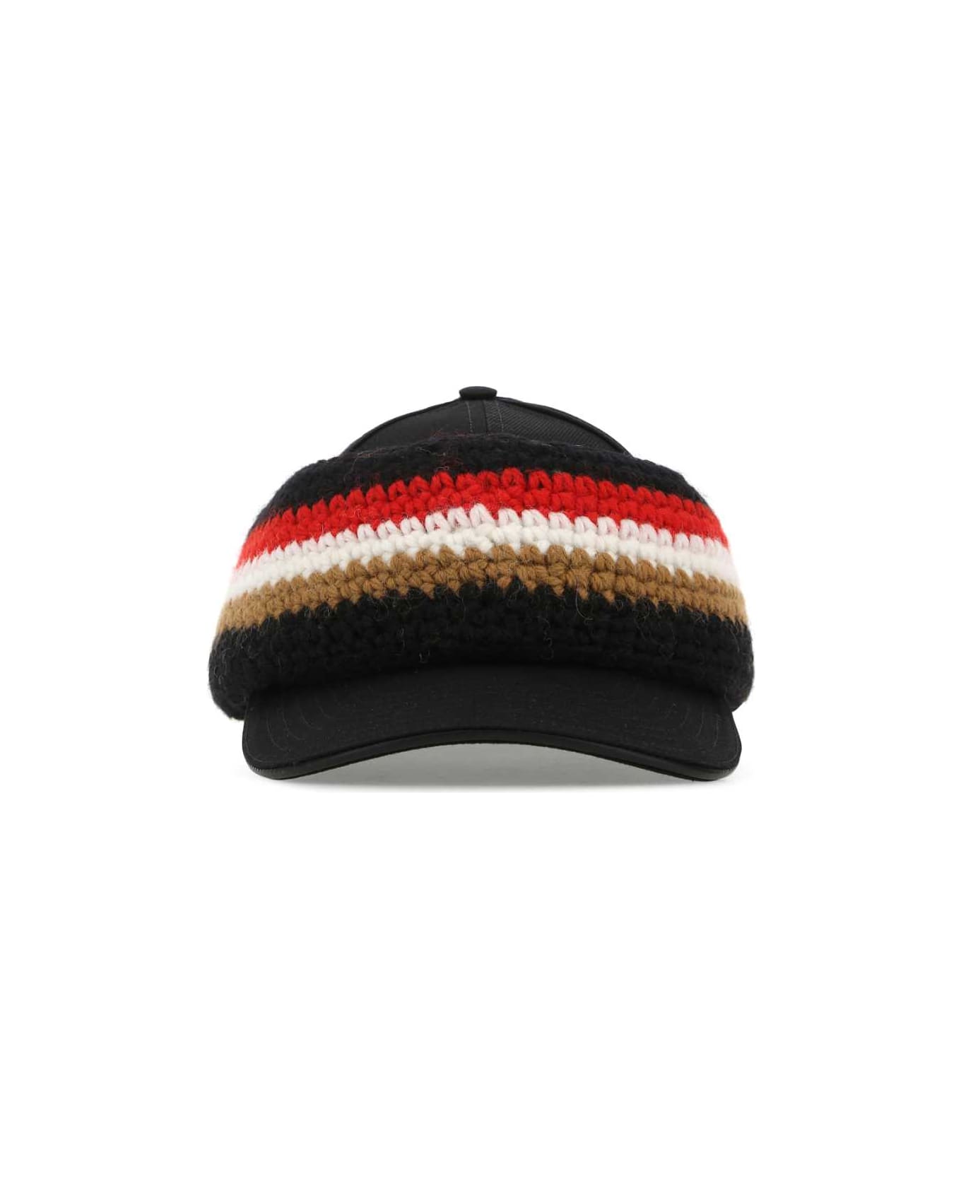 Burberry Black Cotton Hat - A1189