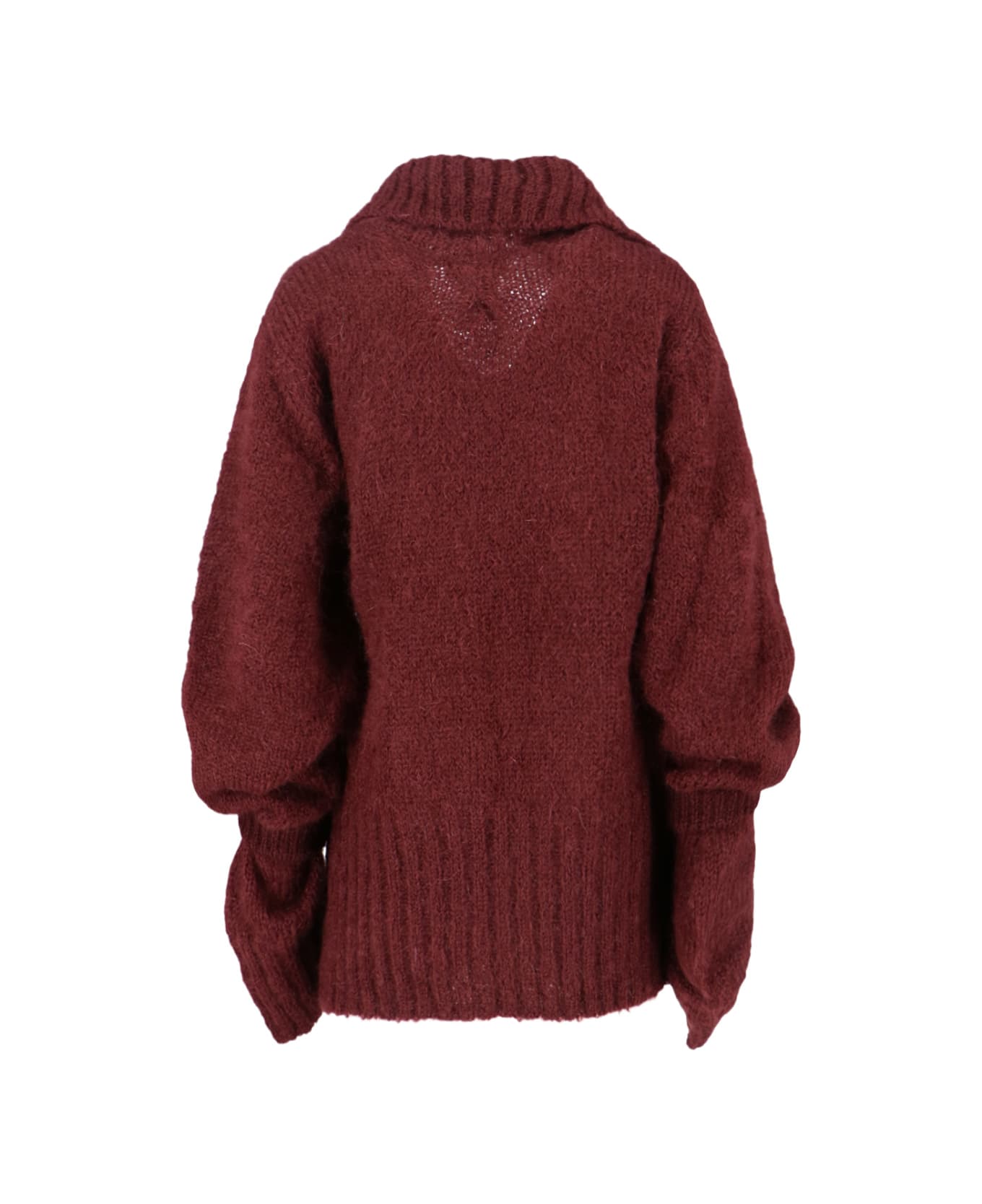 Dries Van Noten Cardigan Oversize - Red