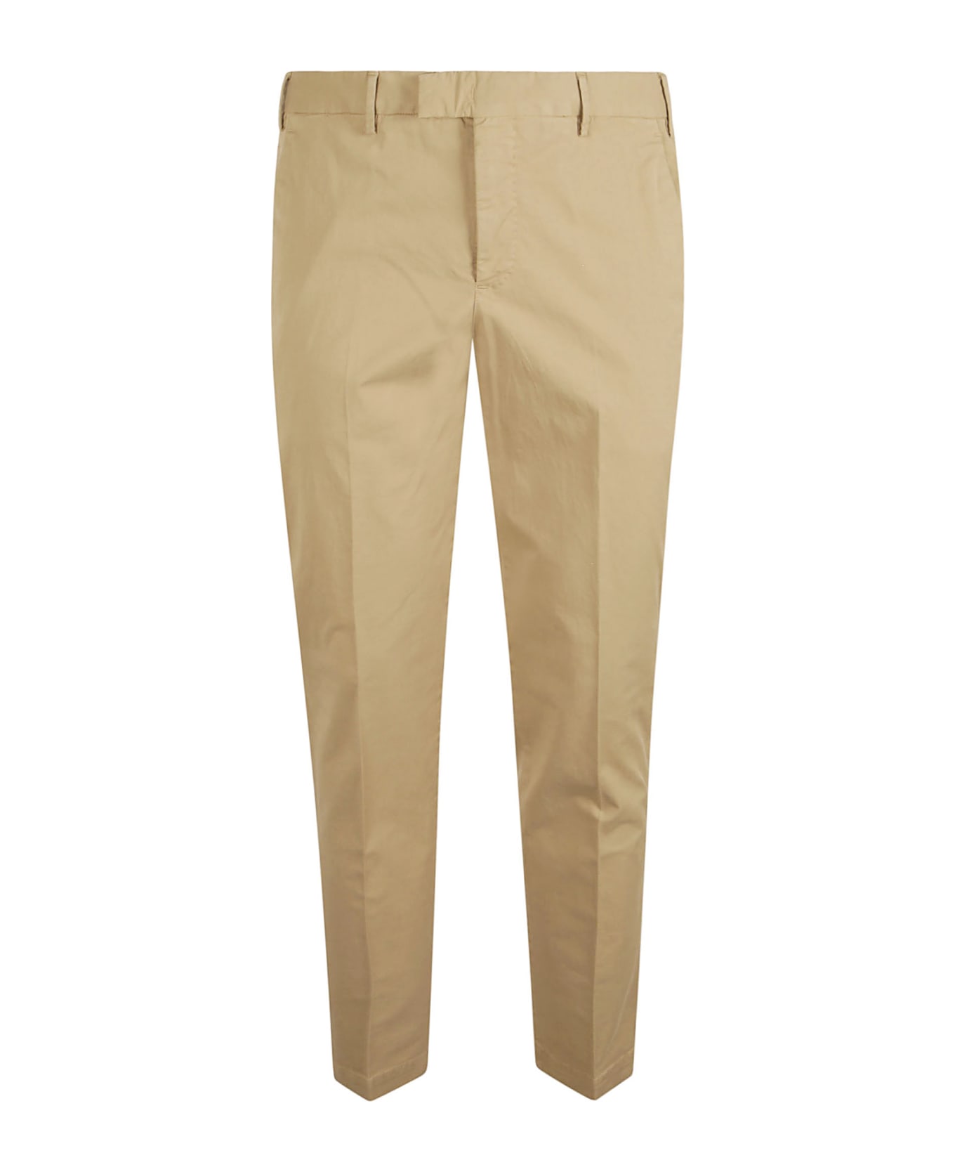 PT Torino Slim Fit Plain Trousers - Arachide