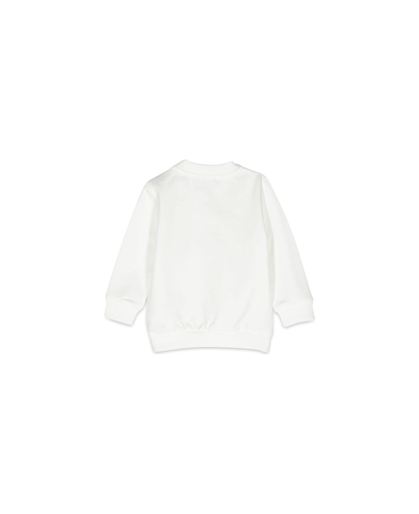 Moschino Teddy Bear Crewneck Sweatshirt - WHITE ニットウェア＆スウェットシャツ