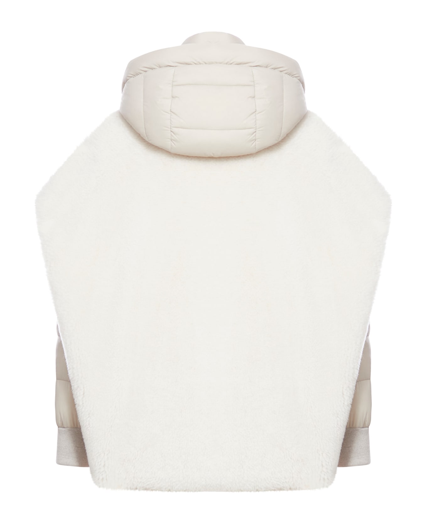 Moorer Down Jacket With Waistcoat - Mandorla