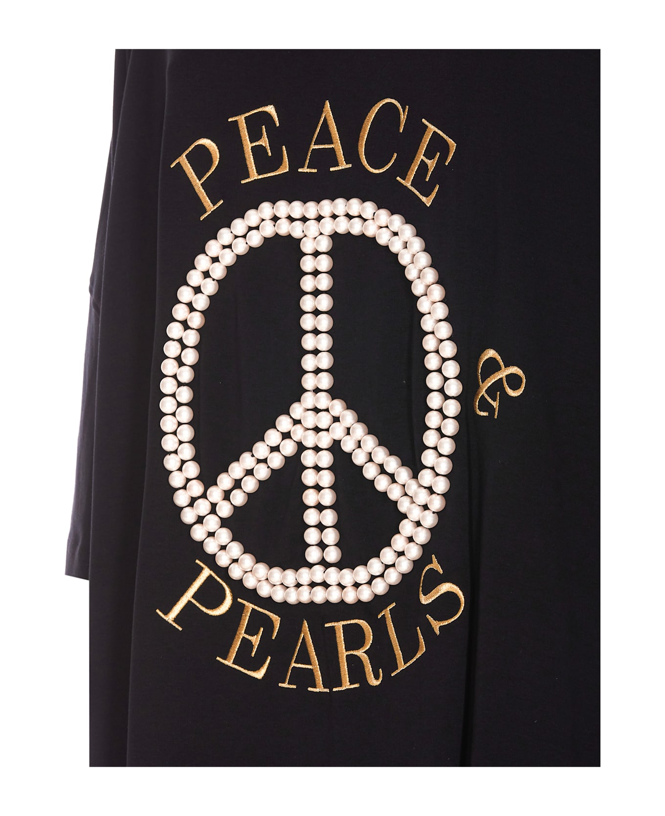 Moschino Peace & Pearls Dress - Black ワンピース＆ドレス