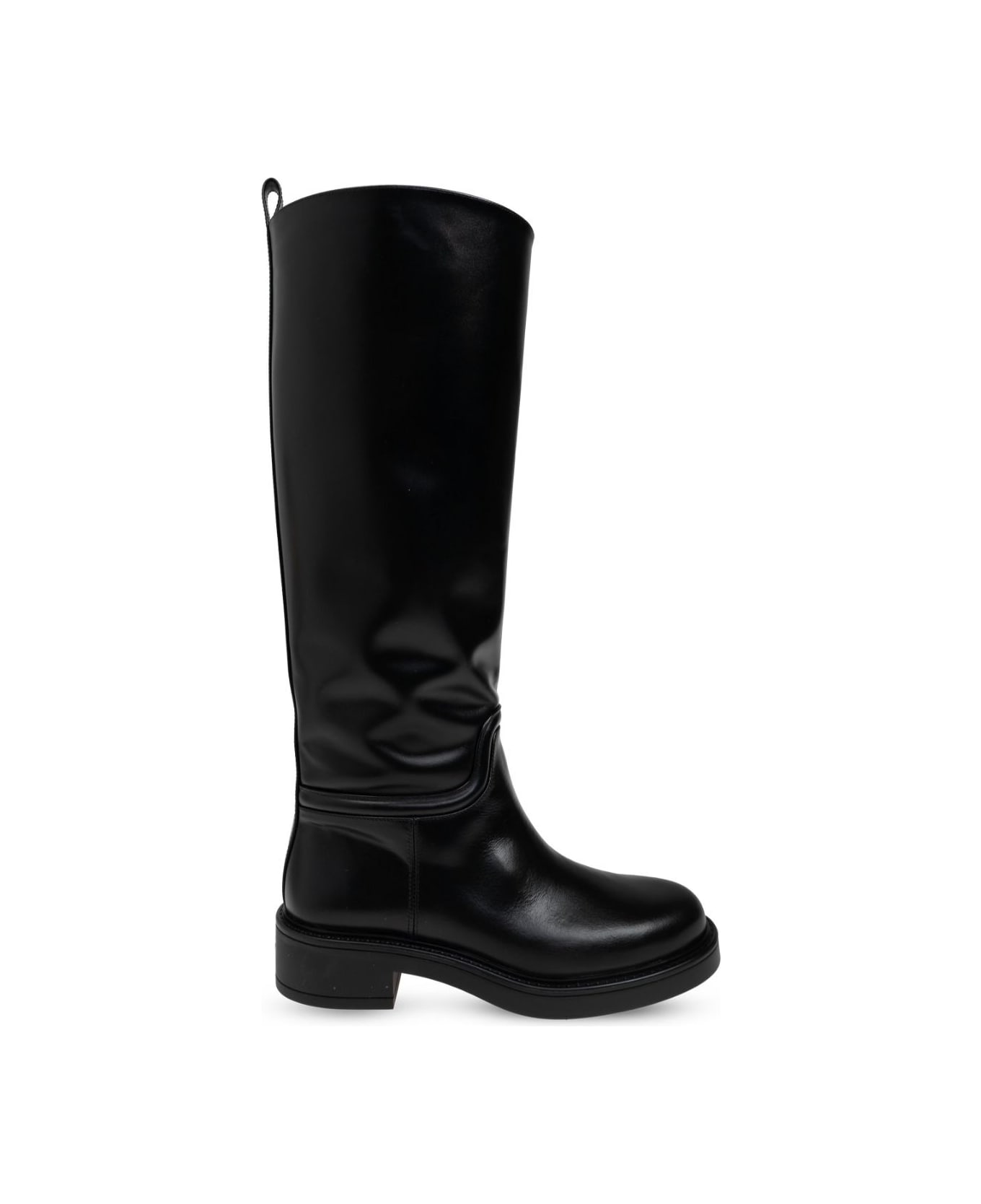 Stuart Weitzman Celia Riding Boot - Blk Black