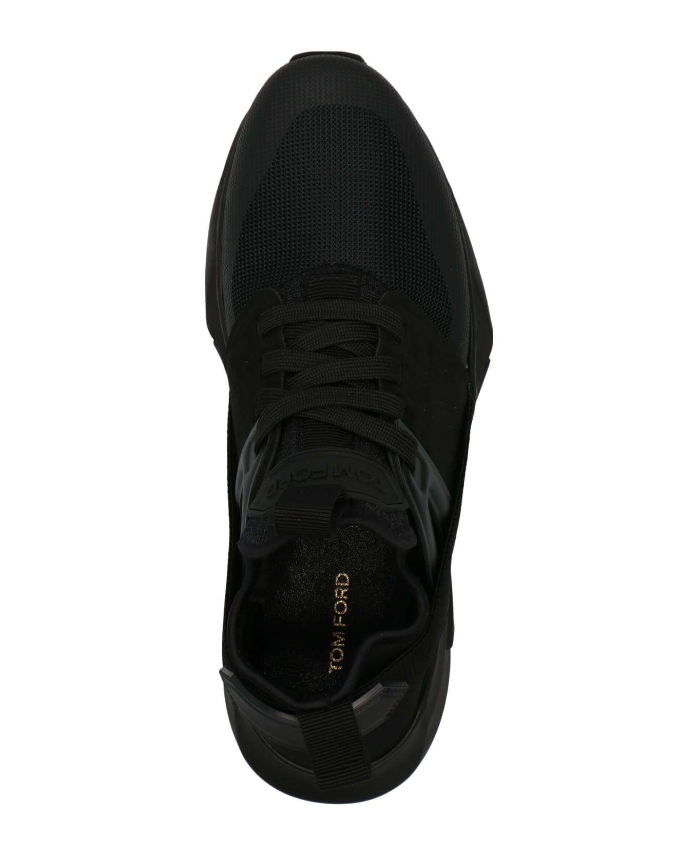 Tom Ford Logo Techno Sneakers - Black  