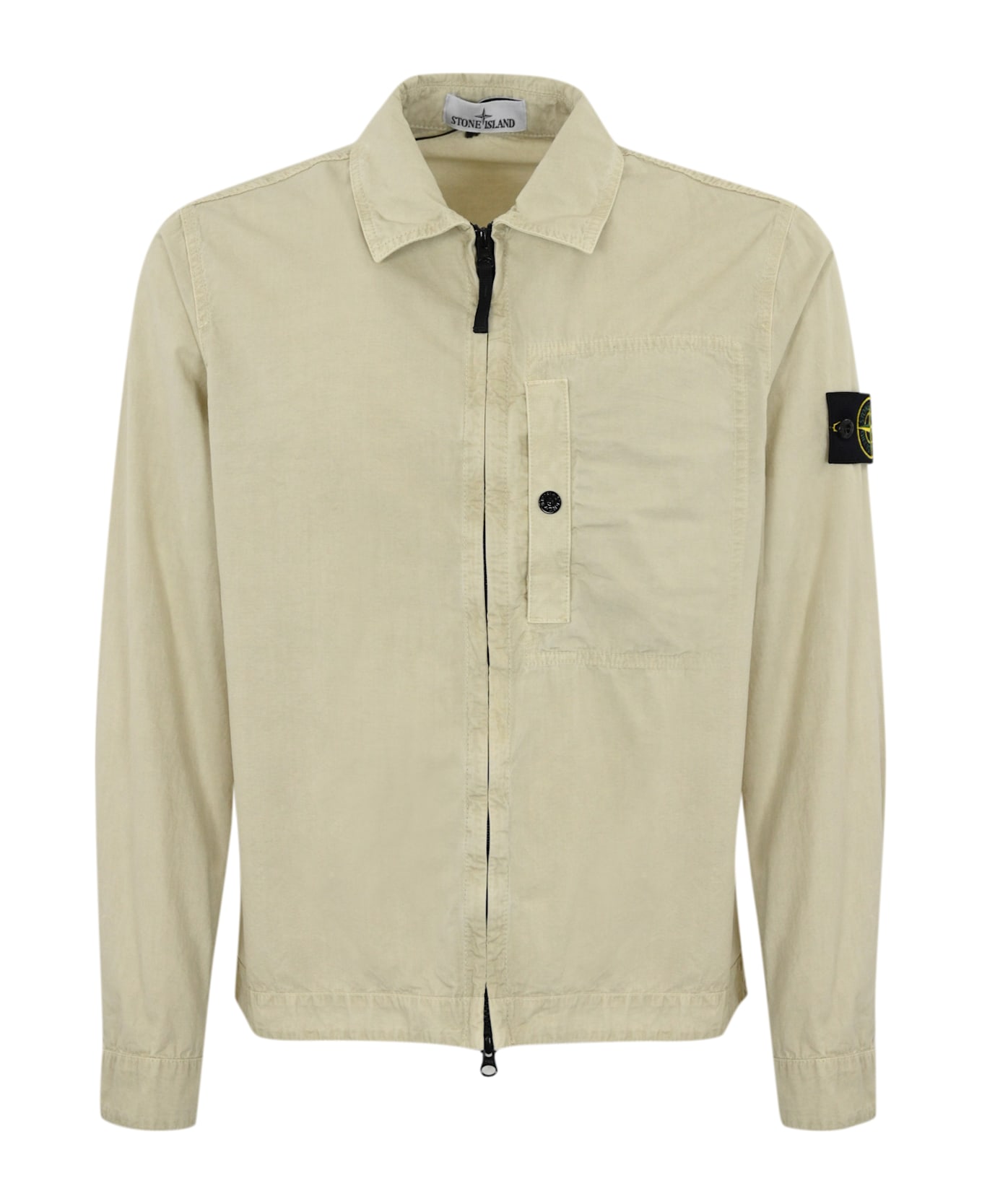 Stone Island Cotton Canvas Jacket 32s00wn - SAND